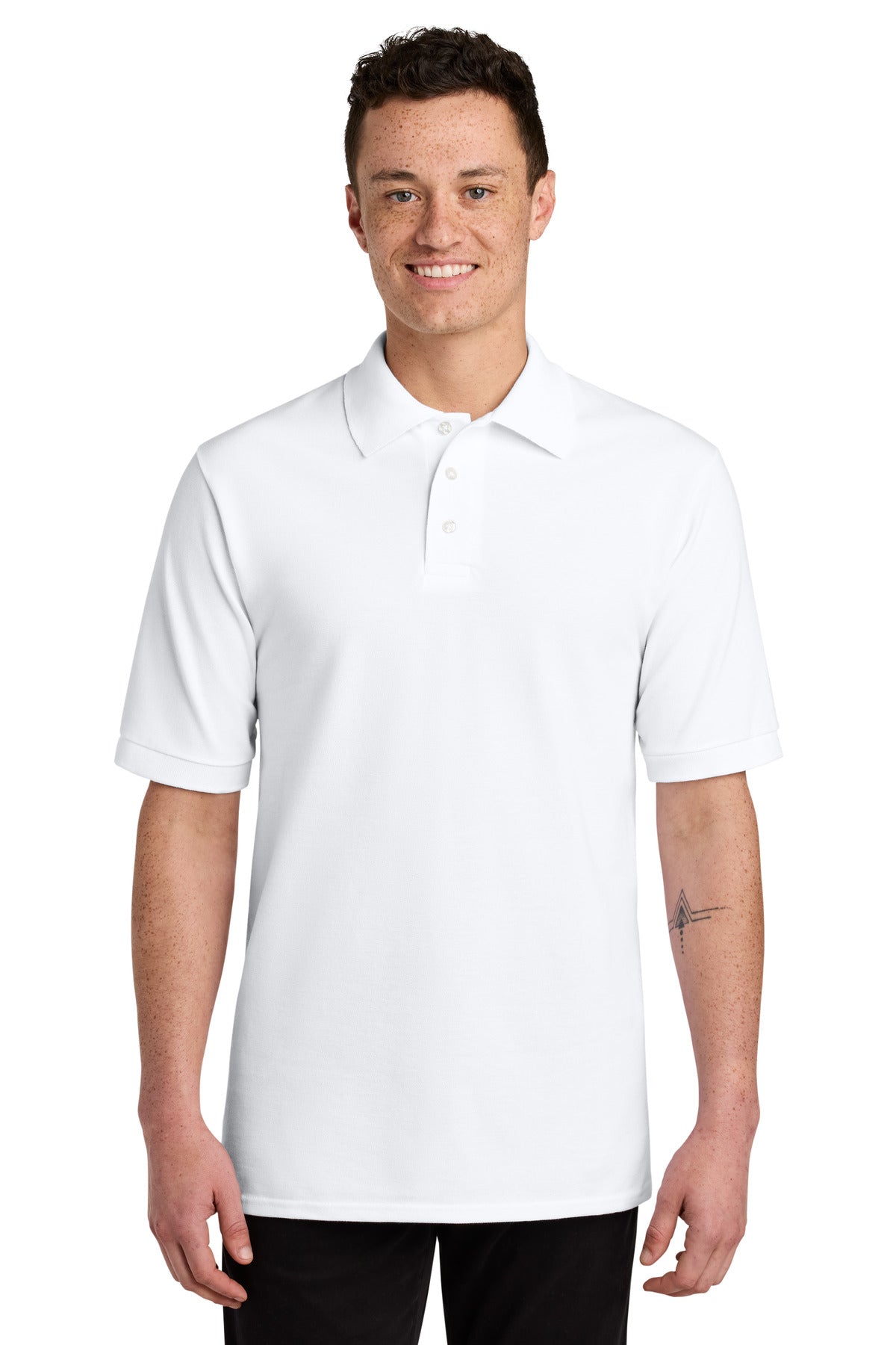 Jerzees® Unisex Premium Ring Spun Cotton Pique Sport Shirt 443M