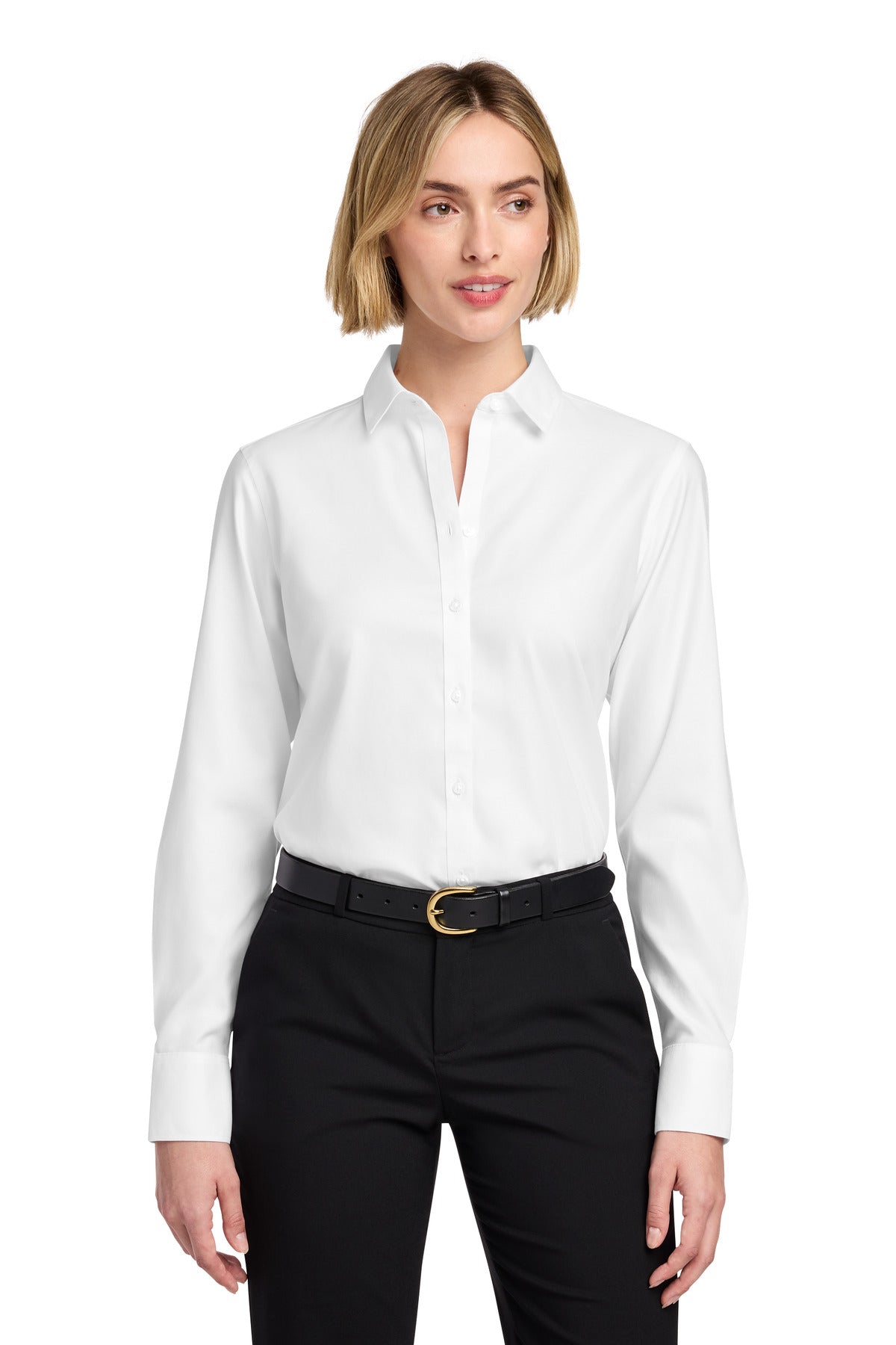 Brooks Brothers® Women's Wrinkle-Free Stretch Nailhead Shirt BB18003