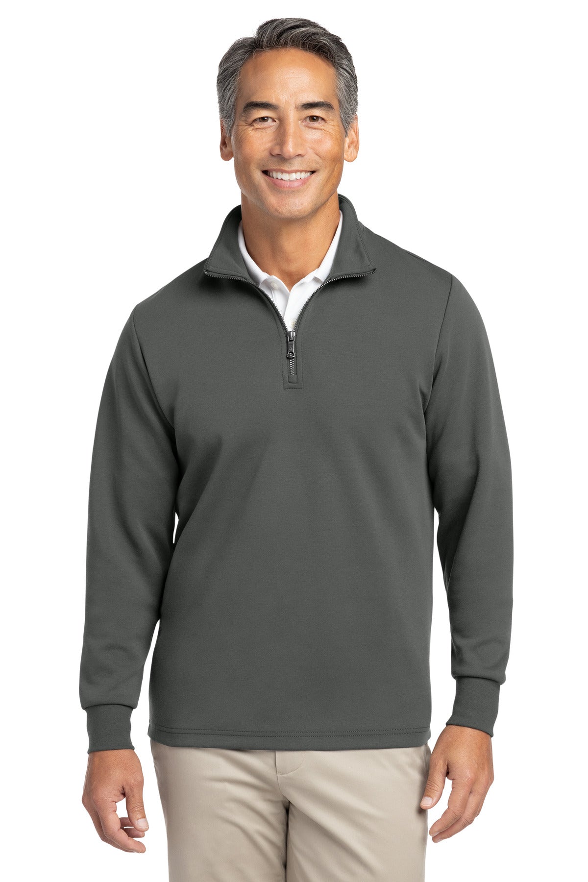 Brooks Brothers® Double-Knit 1/4-Zip BB18206