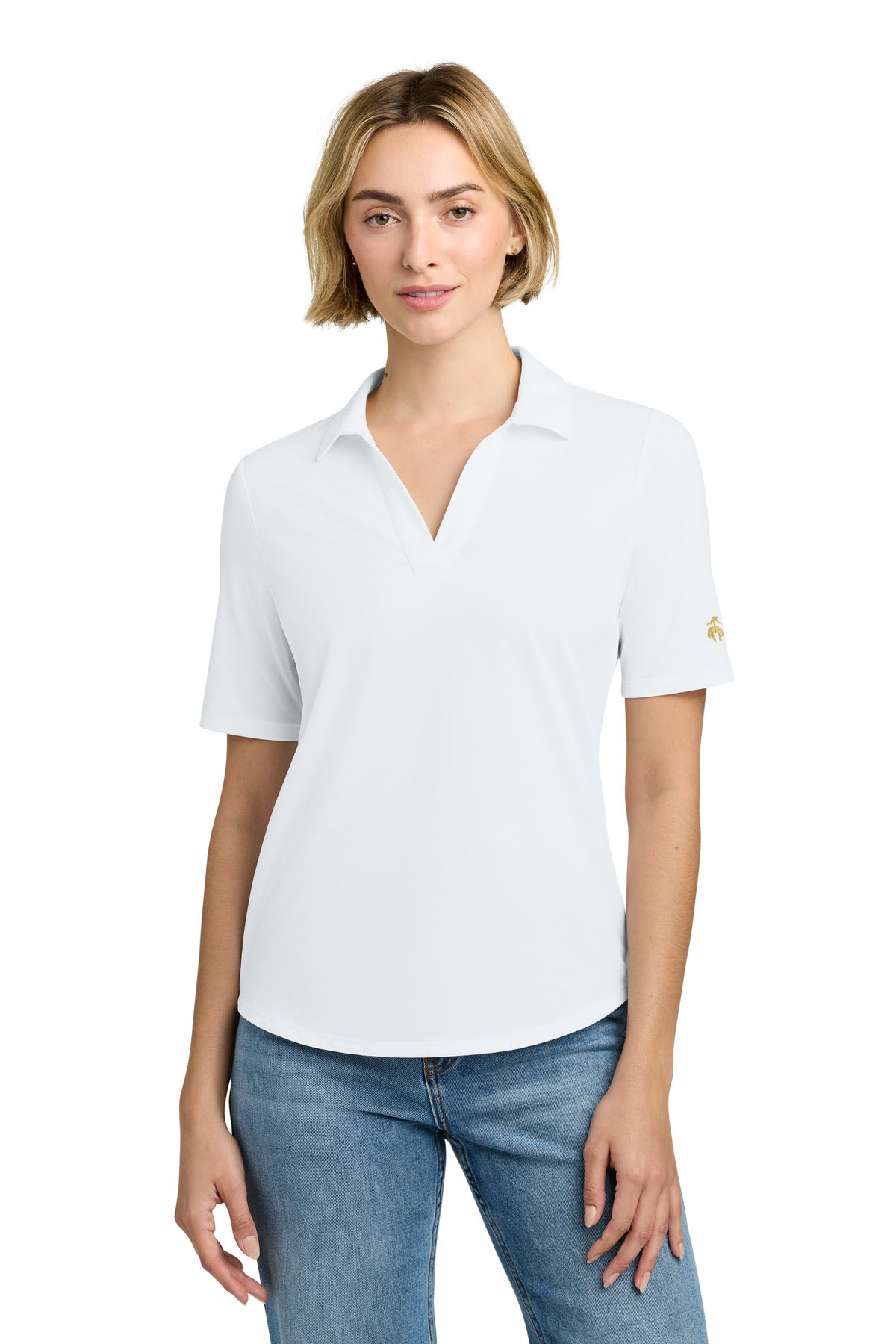 Brooks Brothers® Women's Pinpoint Pique Polo BB18223