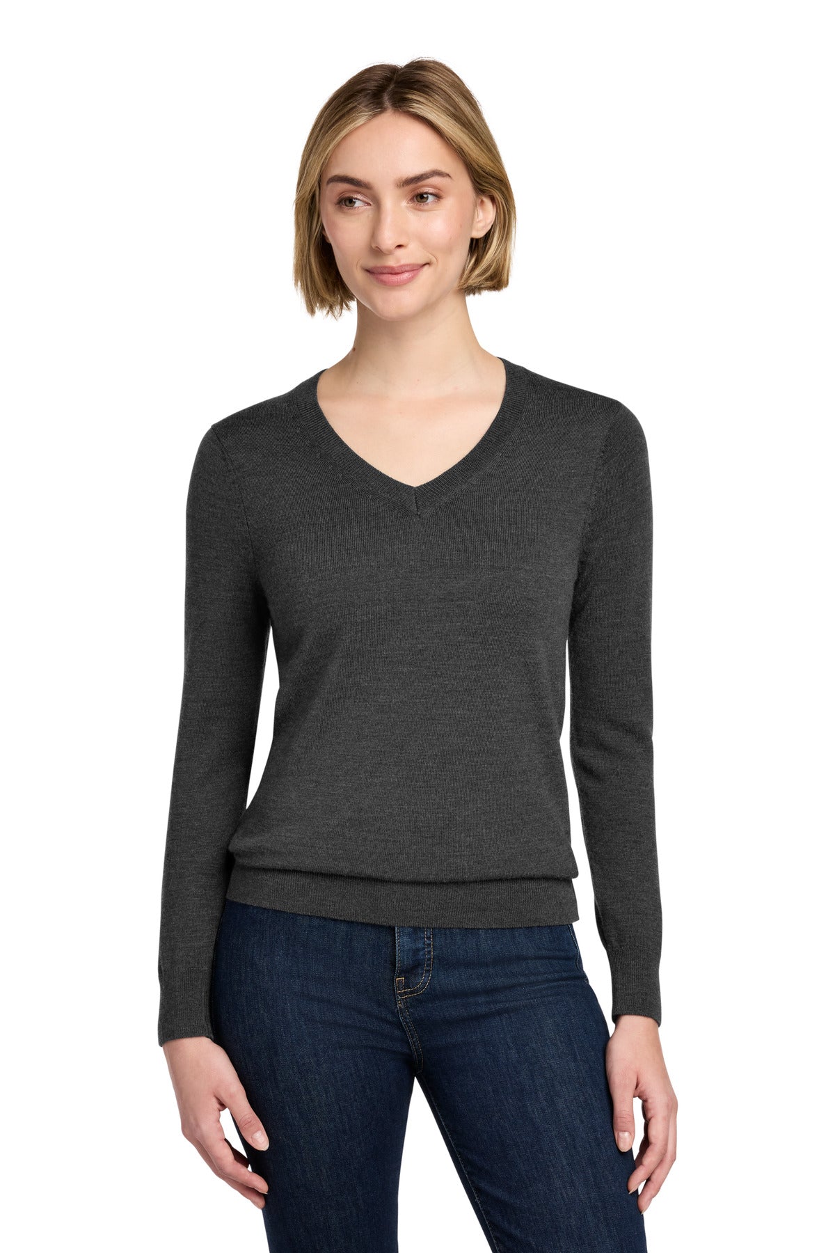 Brooks Brothers® Women's Washable Merino V-Neck Sweater BB18411