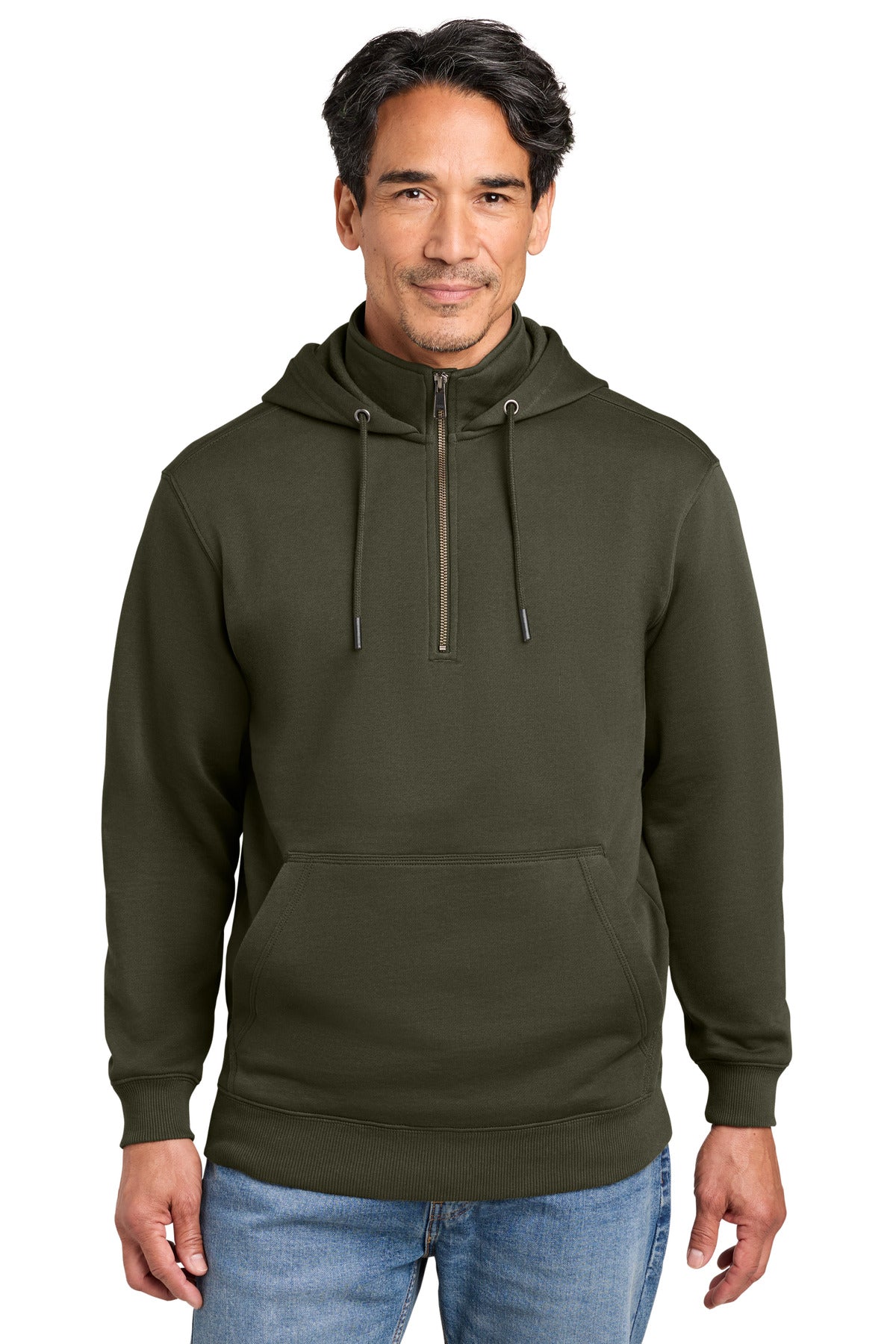 CornerStone® Tough Fleece 1/4-Zip Hoodie CSF633