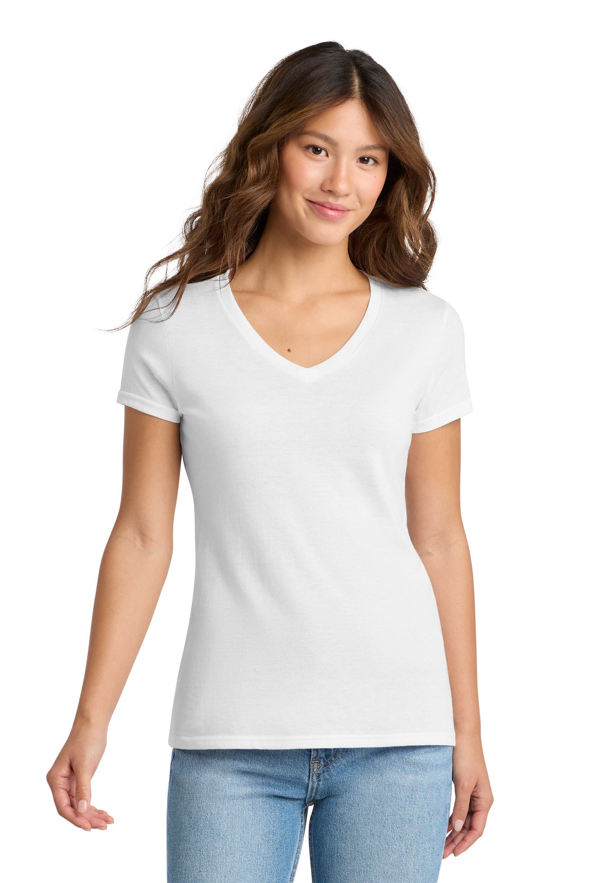 Port & Co® Women's Tri-Blend V-Neck Tee. LPC330V