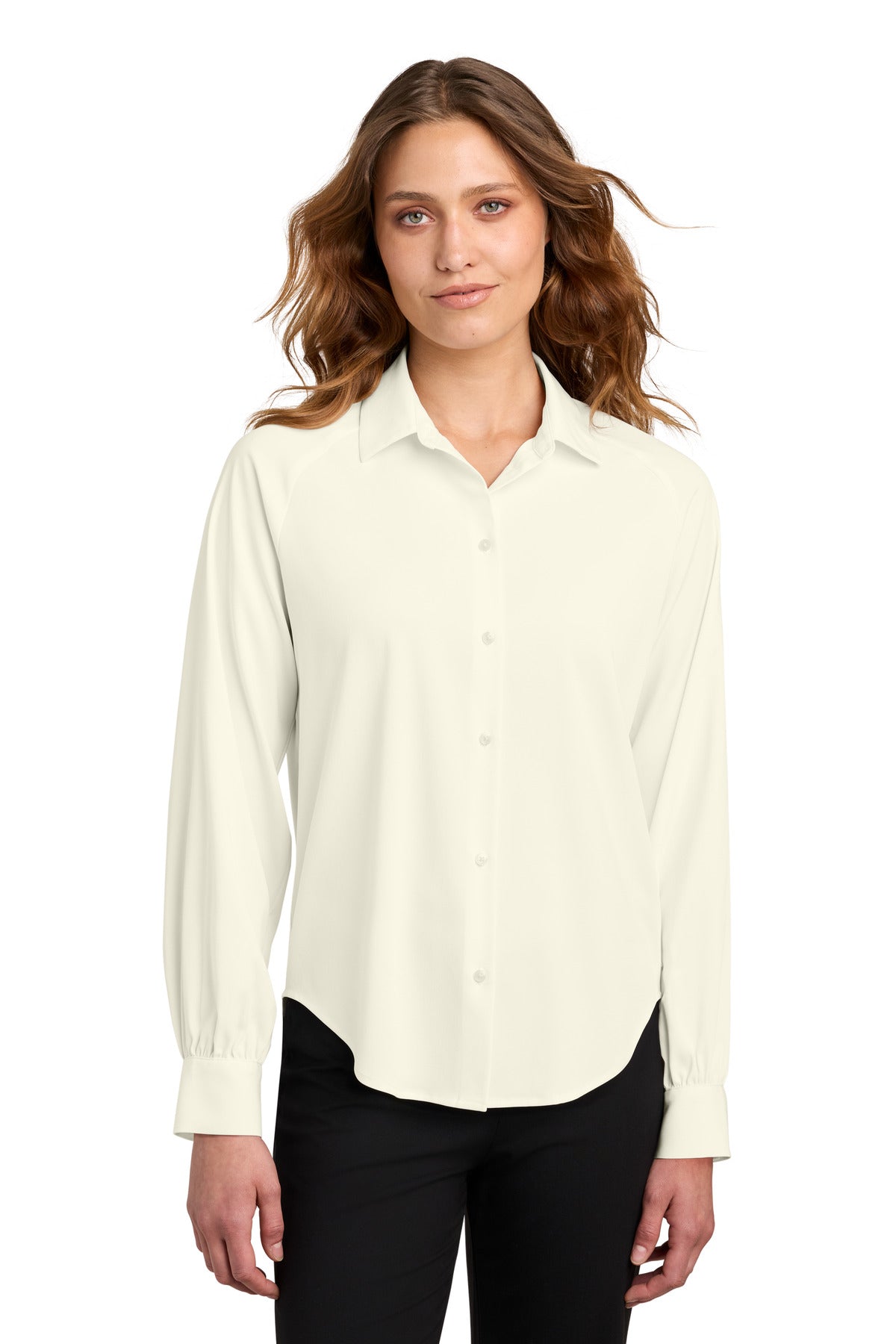 Mercer+Mettle® Women's Long Sleeve Buttery Soft Blouse MM2017