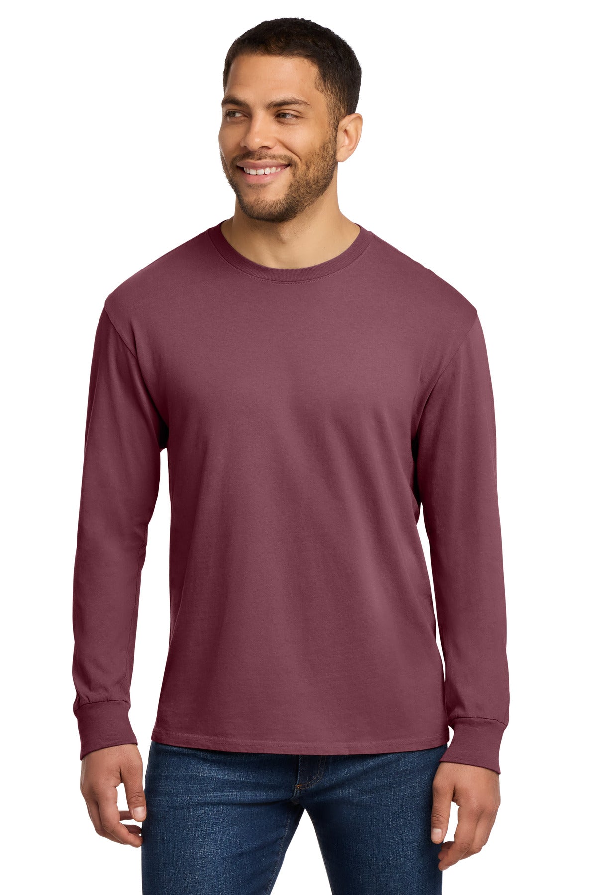 Port & Co® Beach Wash® Garment-Dyed Long Sleeve Tee PC099LS