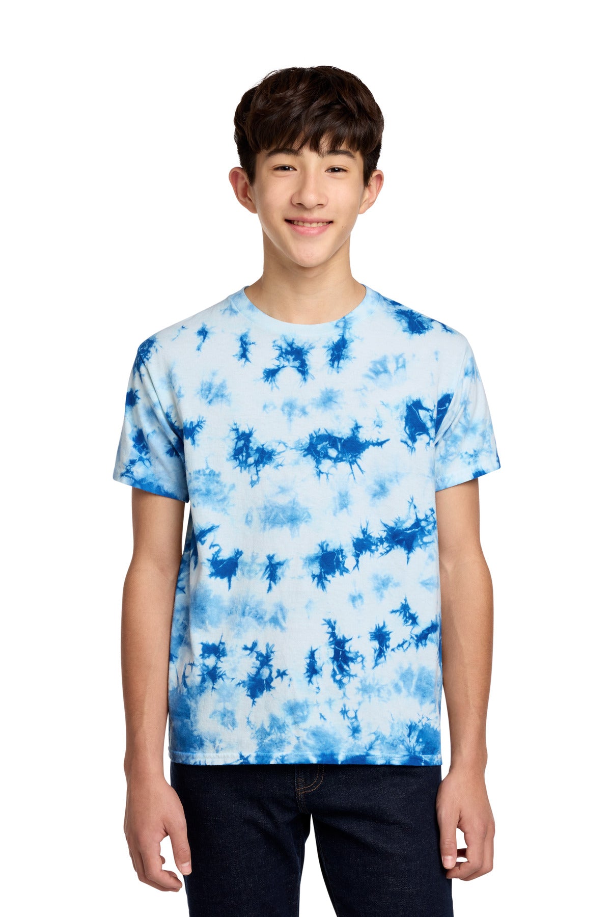 Port & Co® Youth Crystal Tie-Dye Tee PC145Y