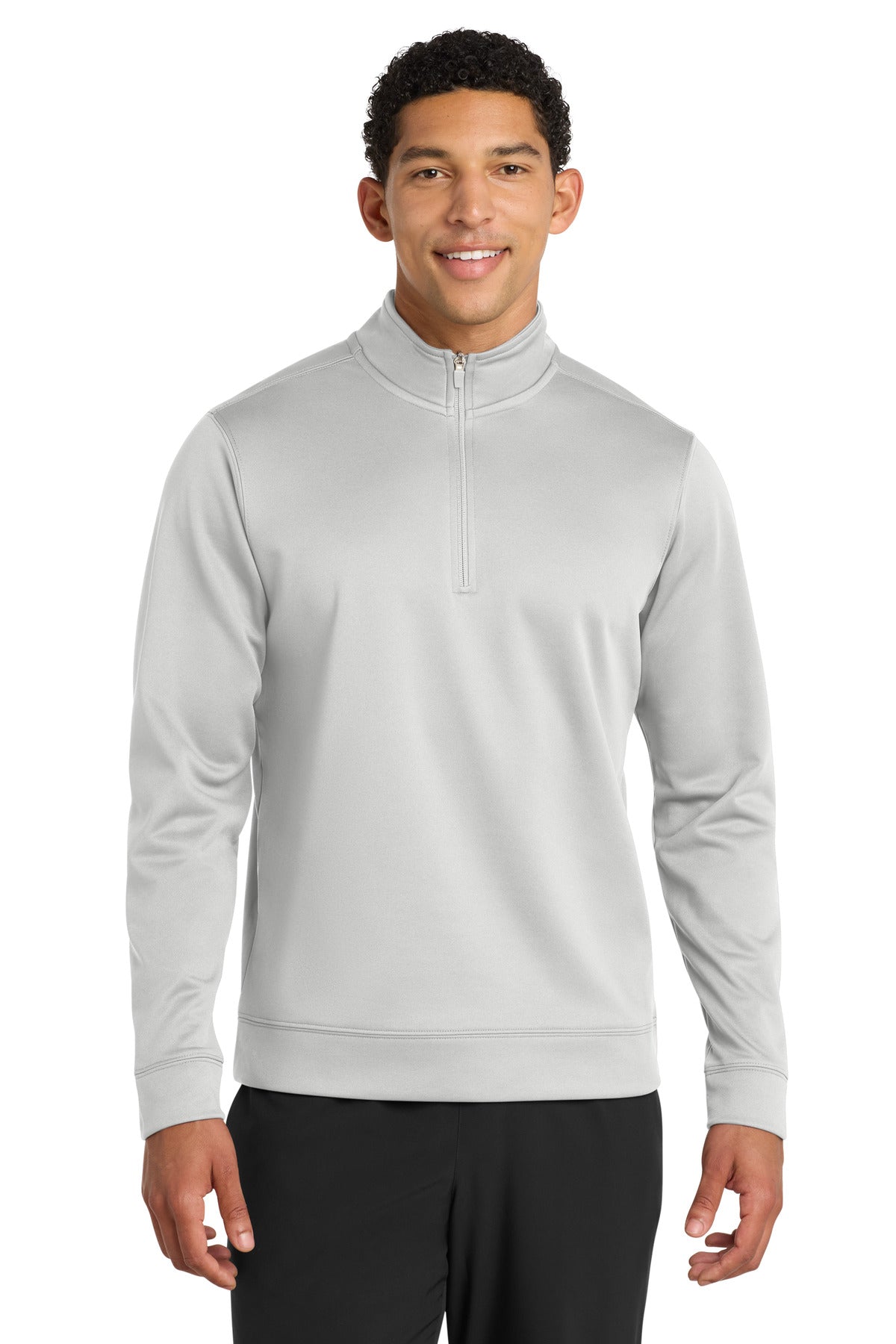 Port & Co® Performance Fleece 1/4-Zip Pullover Sweatshirt. PC590Q