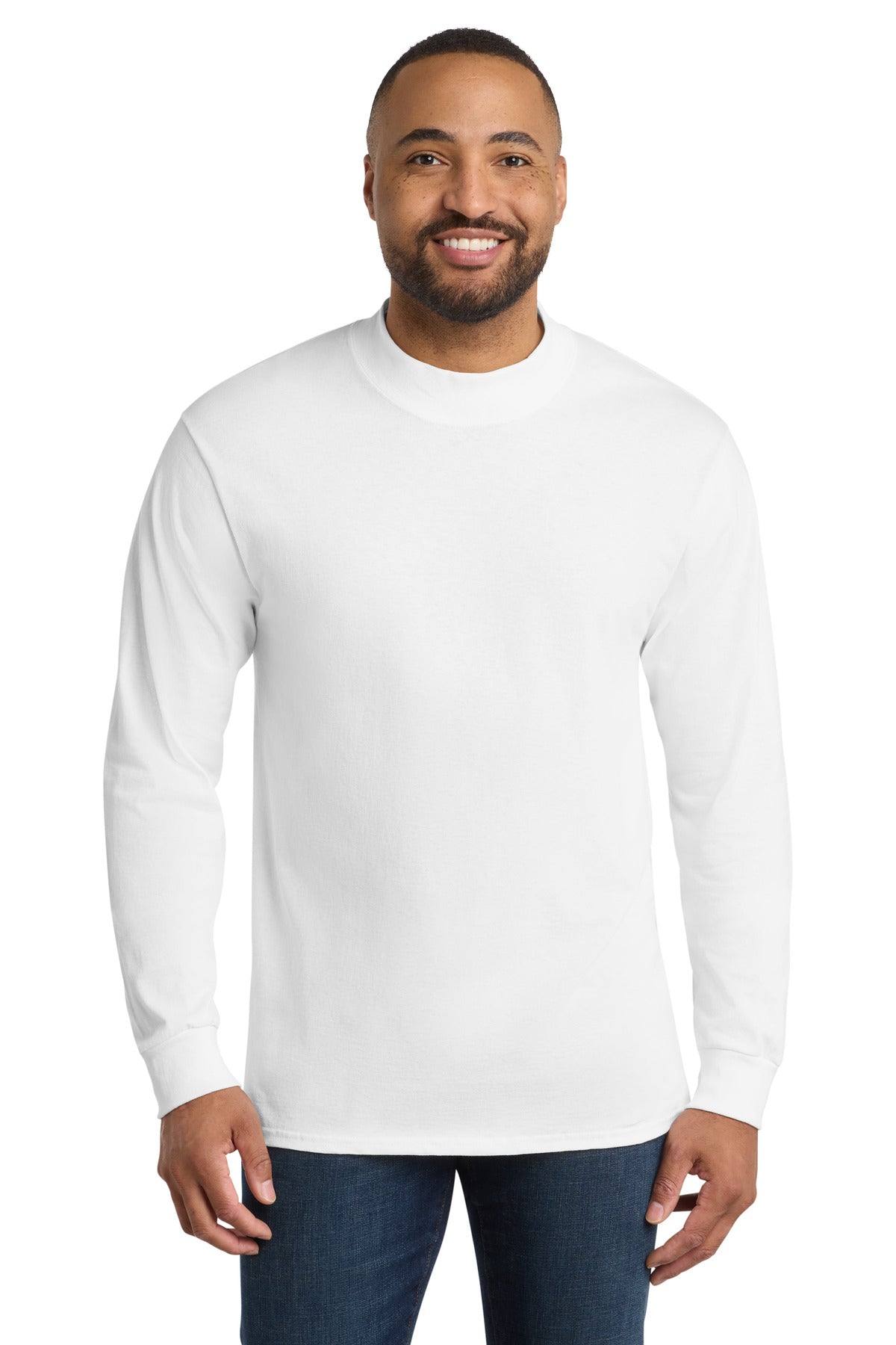 Port & Co® Essential Mock Turtleneck. PC61M
