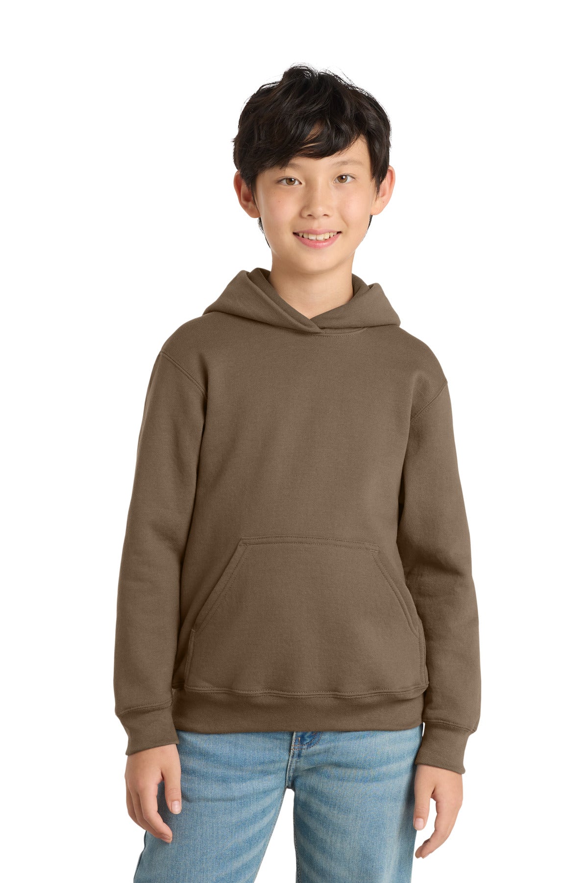 Port & Co® Youth Core Fleece Pullover Hooded Sweatshirt PC78YH