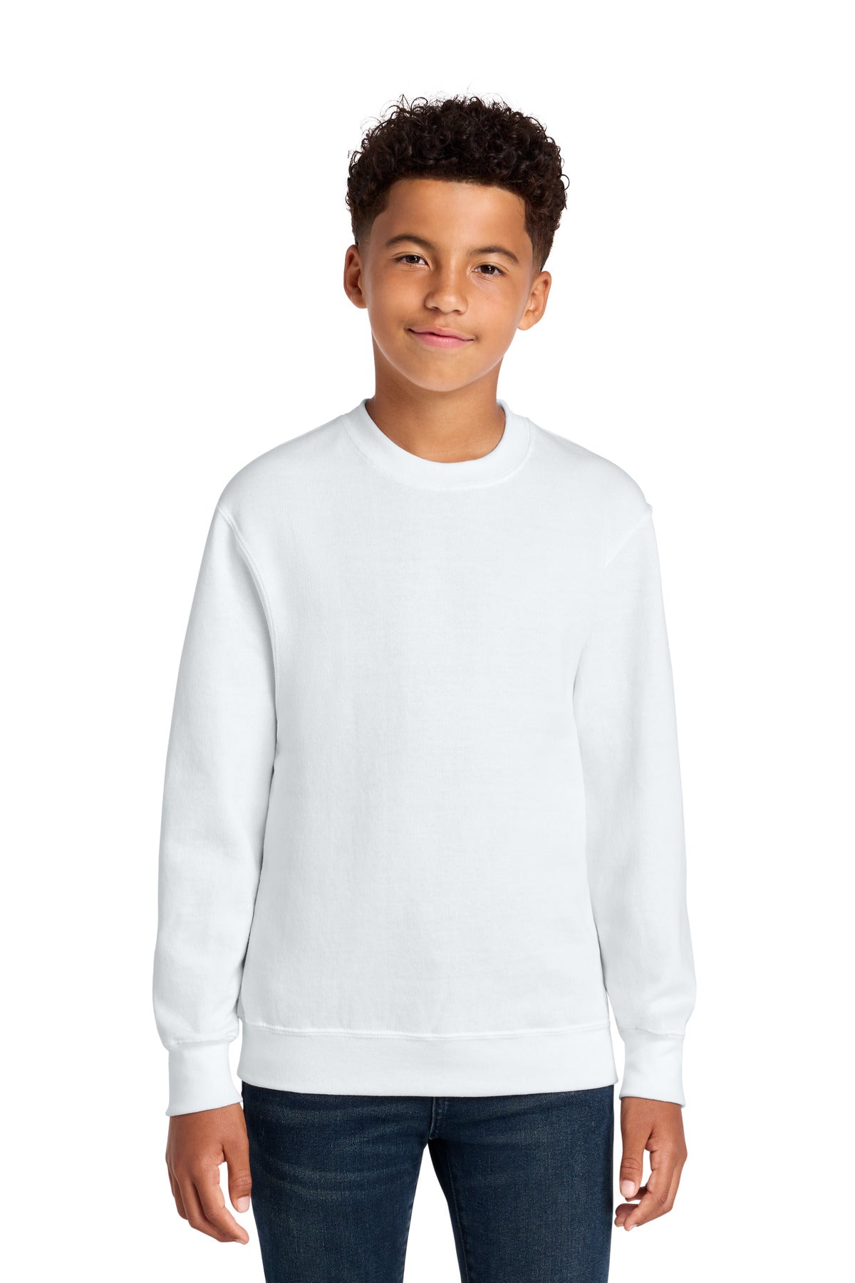 Port & Co® Youth Core Fleece Crewneck Sweatshirt PC78Y
