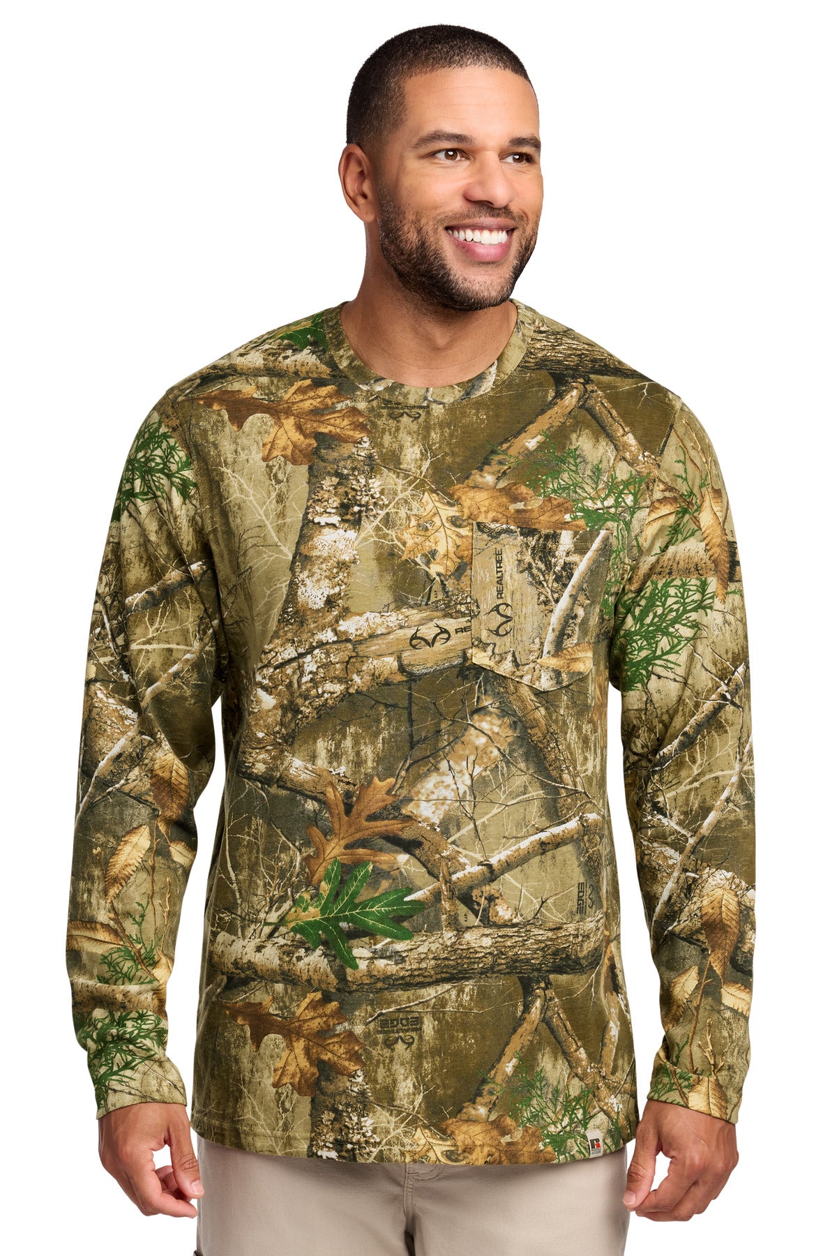 Russell Outdoors™ Realtree® Long Sleeve Pocket Tee RU100LSP