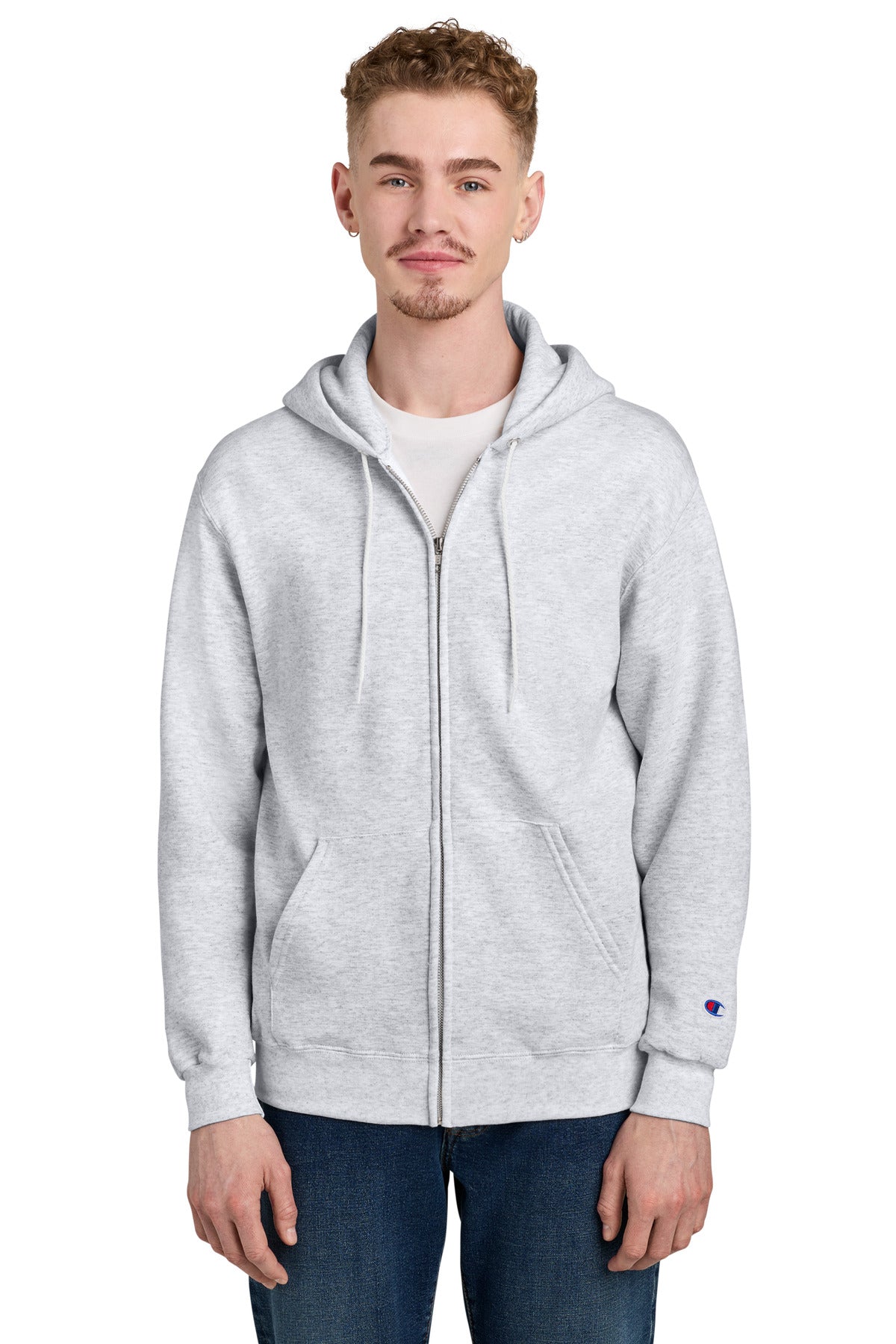 Champion® Powerblend® Full-Zip Hoodie. S800