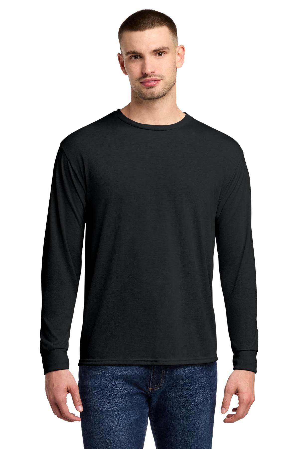 Jerzees® Dri-Power® 100% Polyester Long Sleeve T-Shirt 21LS