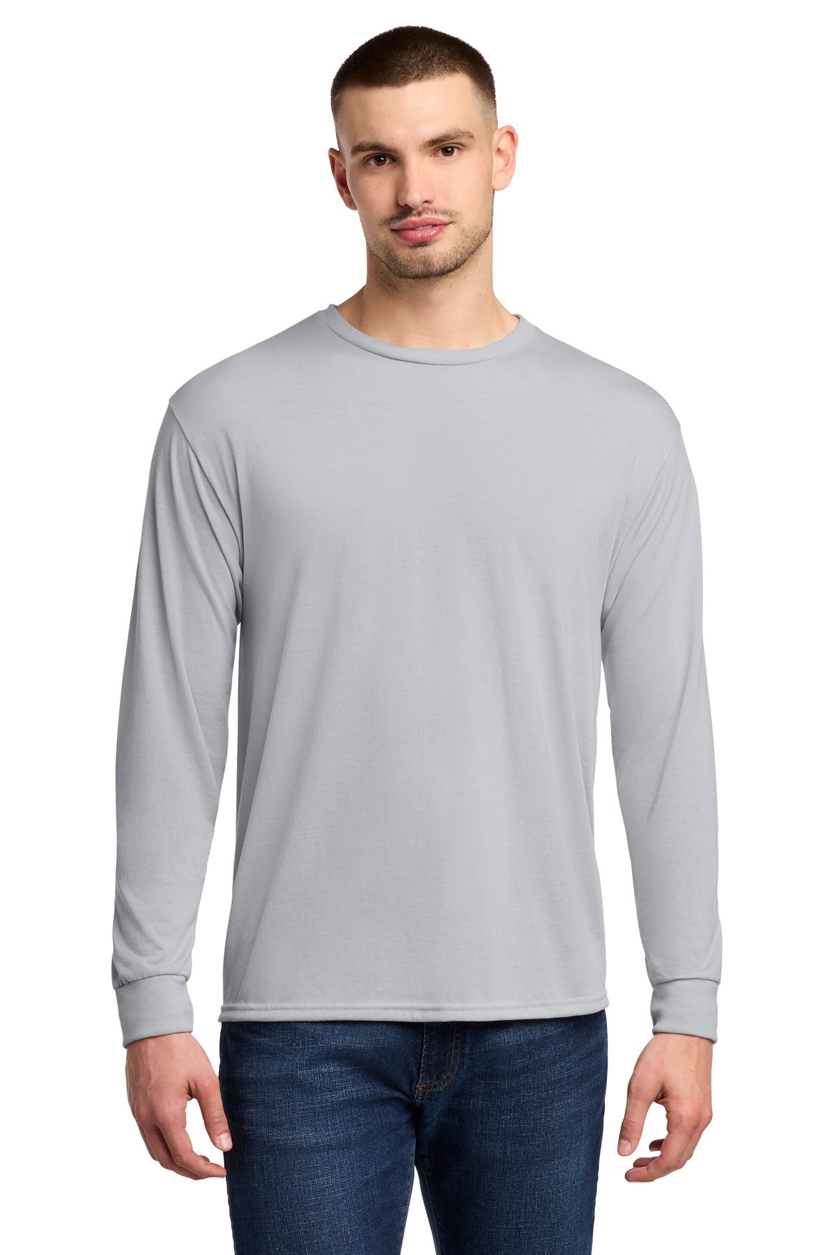Jerzees® Dri-Power® 100% Polyester Long Sleeve T-Shirt 21LS