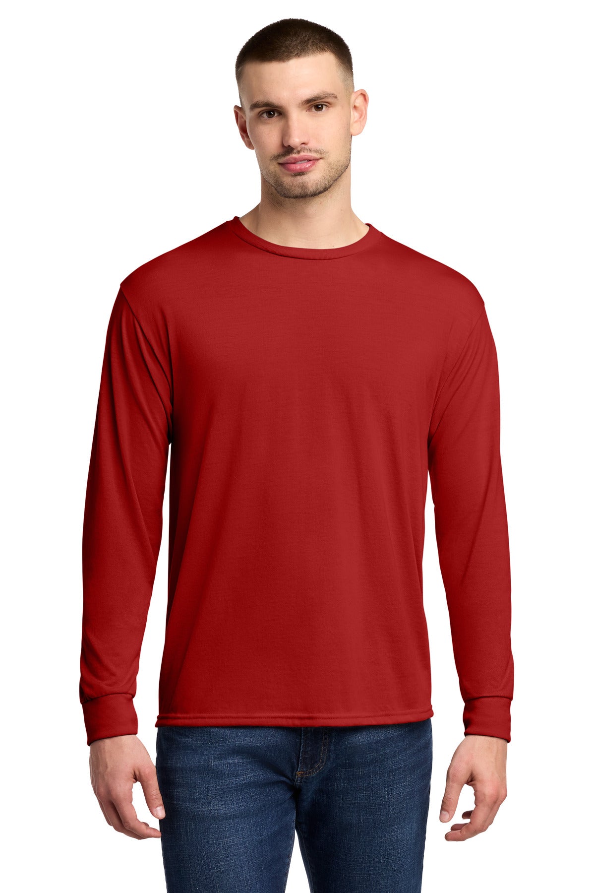 Jerzees® Dri-Power® 100% Polyester Long Sleeve T-Shirt 21LS