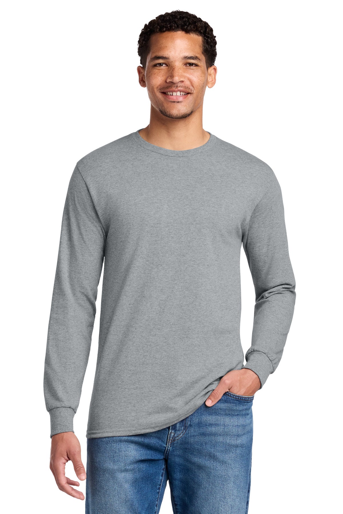 Jerzees® - Dri-Power® 50/50 Cotton/Poly Long Sleeve T-Shirt.  29LS