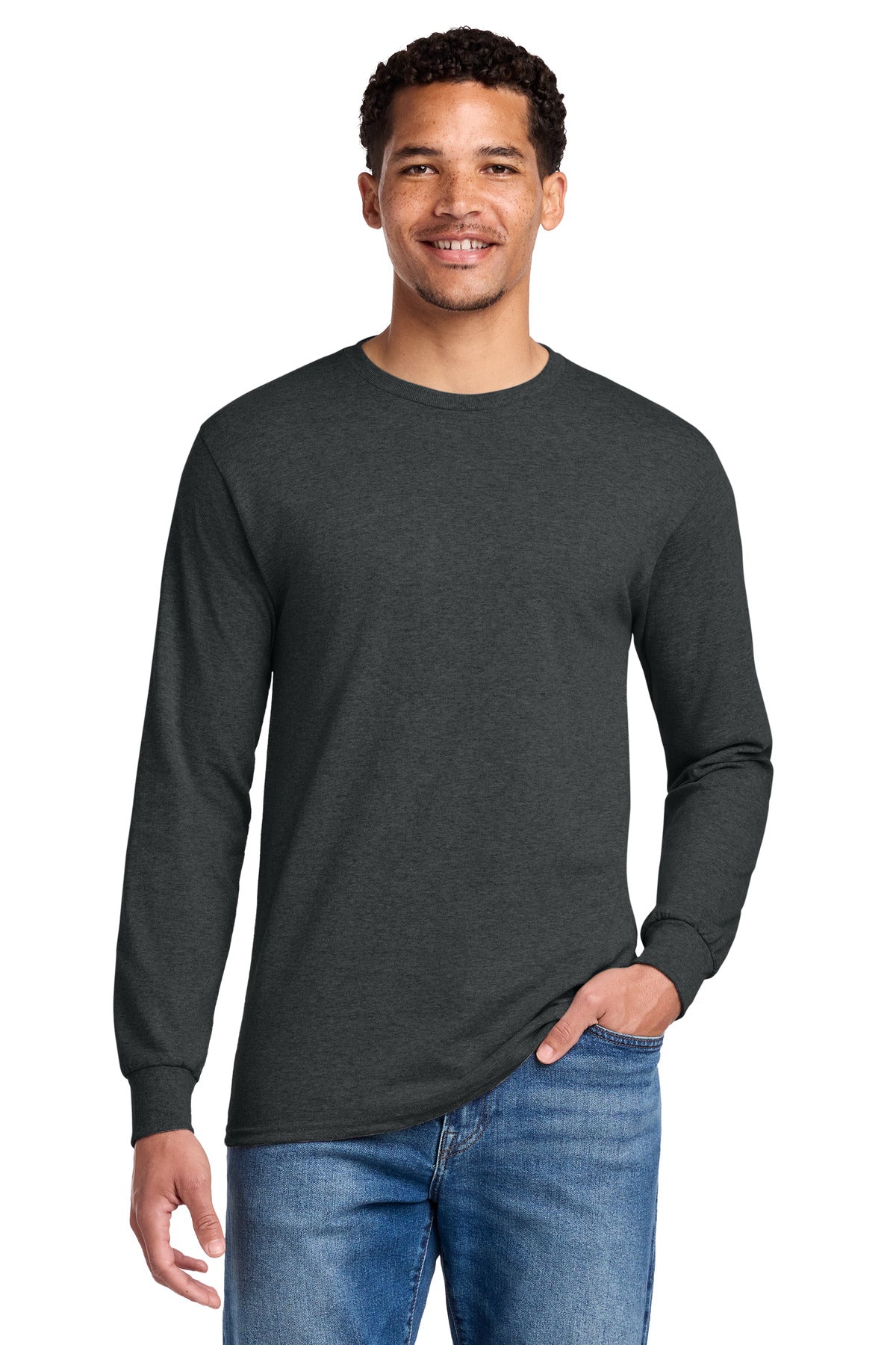 Jerzees® - Dri-Power® 50/50 Cotton/Poly Long Sleeve T-Shirt.  29LS