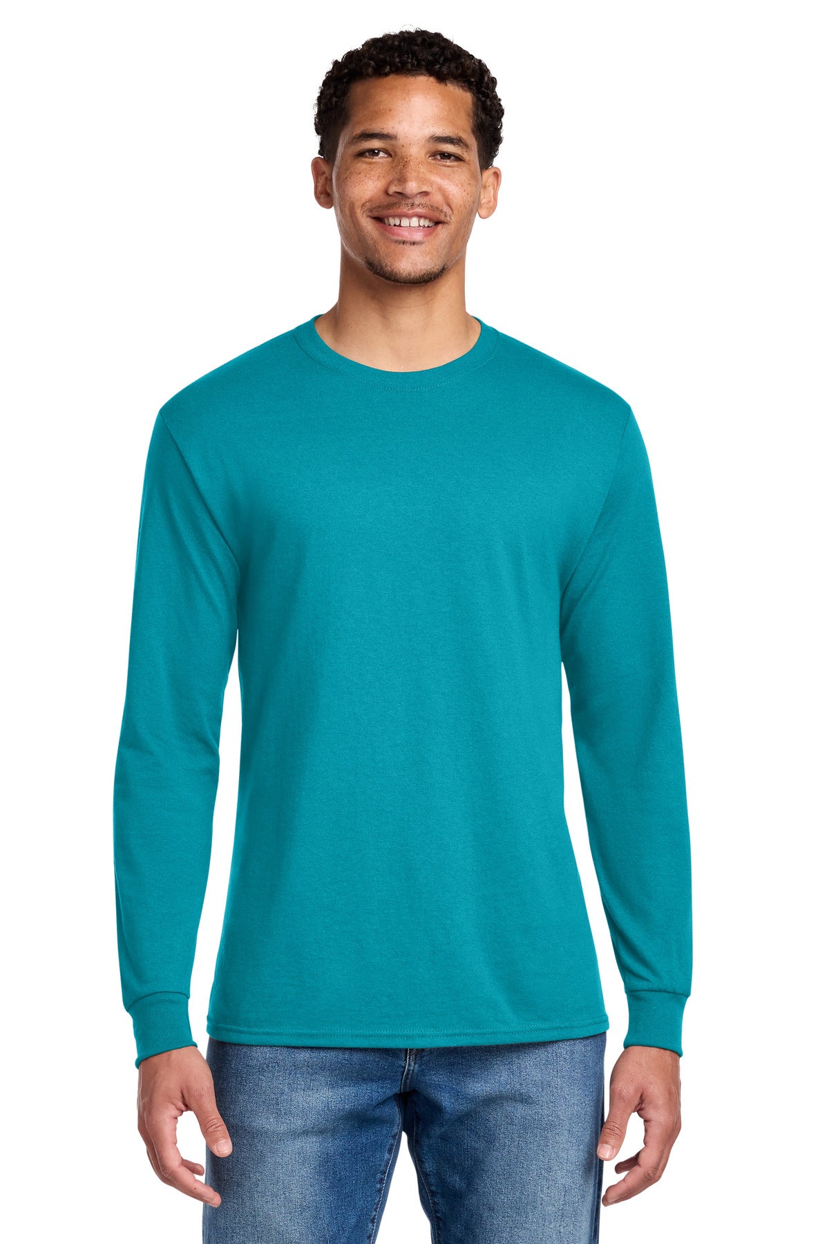 Jerzees® - Dri-Power® 50/50 Cotton/Poly Long Sleeve T-Shirt.  29LS