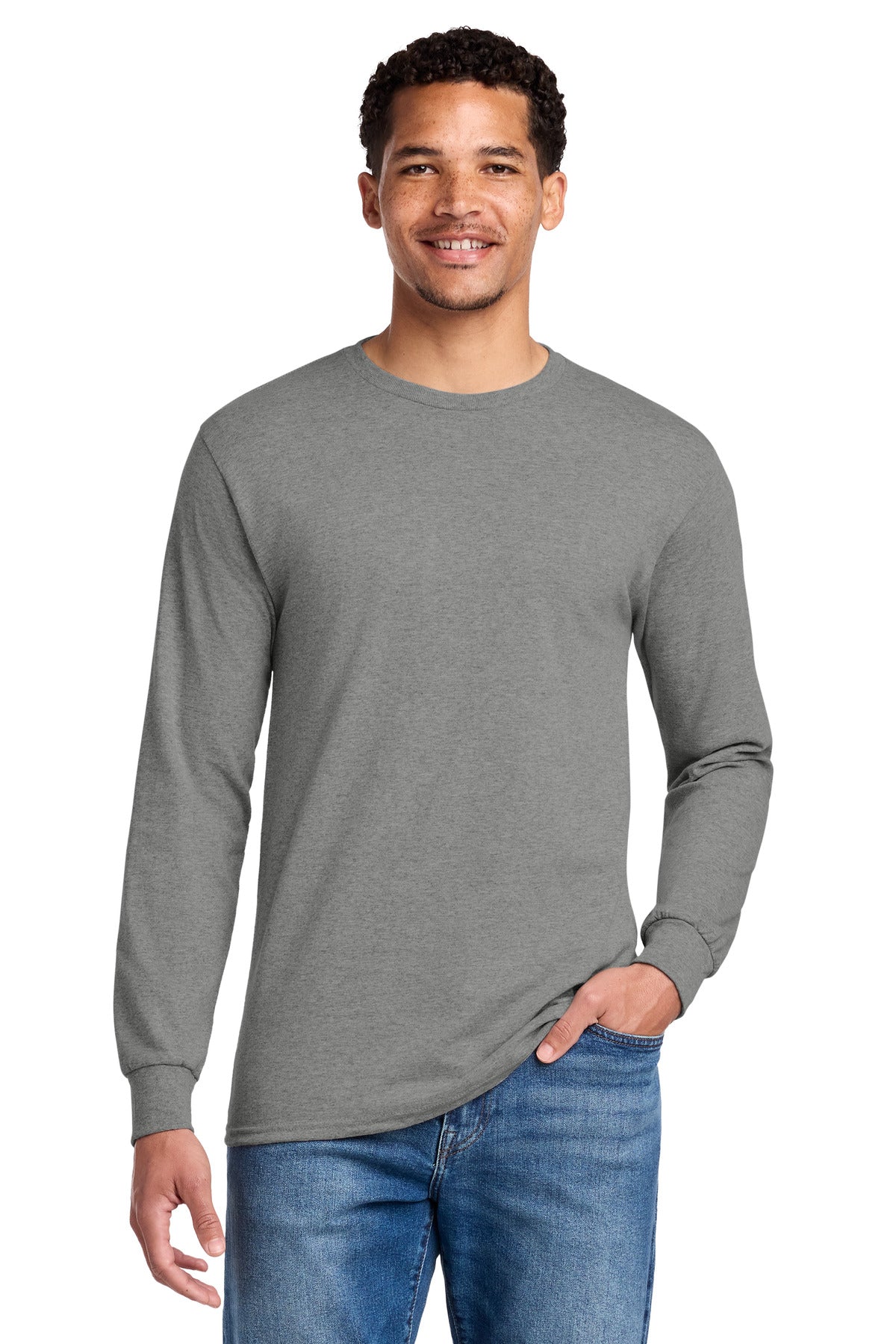 Jerzees® - Dri-Power® 50/50 Cotton/Poly Long Sleeve T-Shirt.  29LS