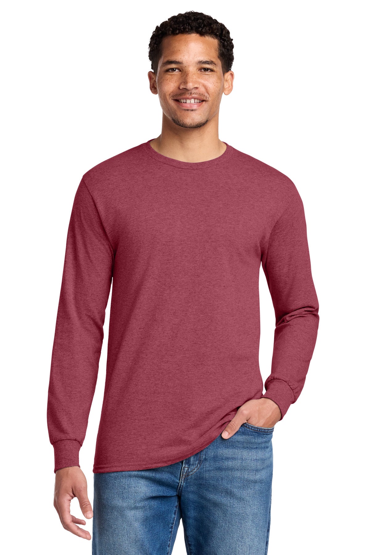 Jerzees® - Dri-Power® 50/50 Cotton/Poly Long Sleeve T-Shirt.  29LS