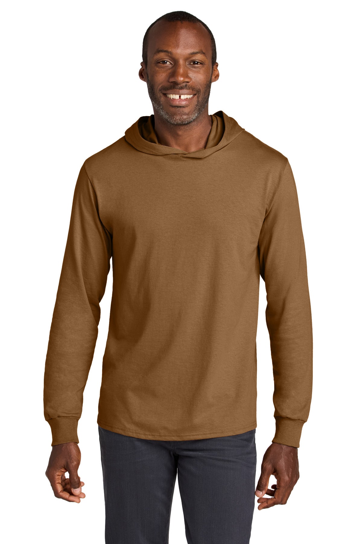 Jerzees Classics™ Unisex Cotton Long Sleeve Hooded T-Shirt 363LH