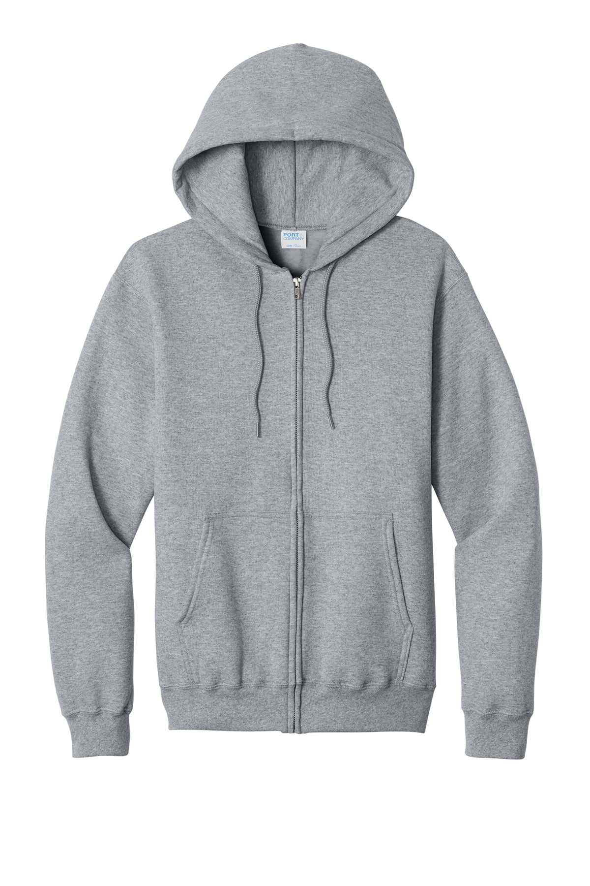 Port & Co™ Core Fleece Full-Zip Hooded Sweatshirt