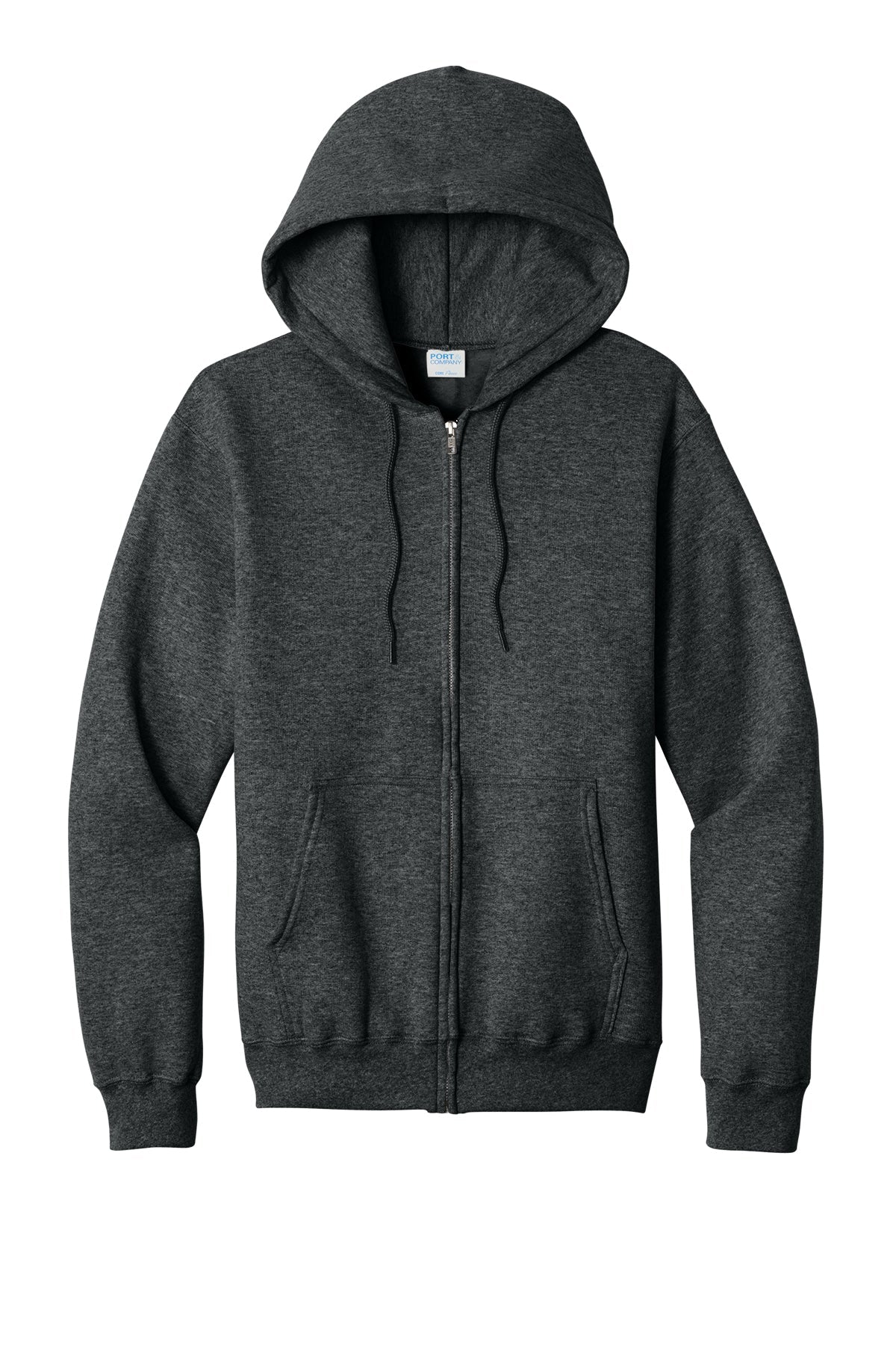 Port & Co™ Core Fleece Full-Zip Hooded Sweatshirt