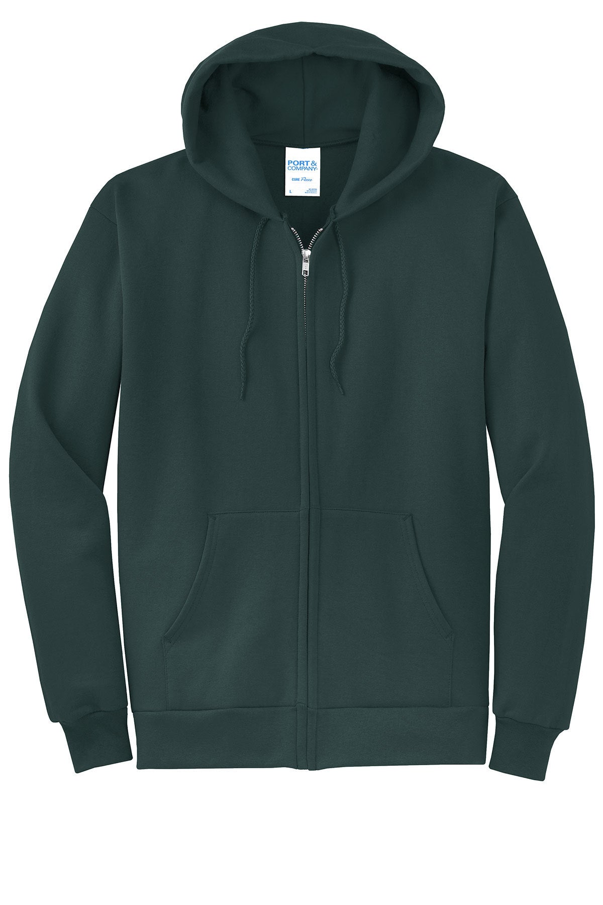 Port & Co™ Core Fleece Full-Zip Hooded Sweatshirt