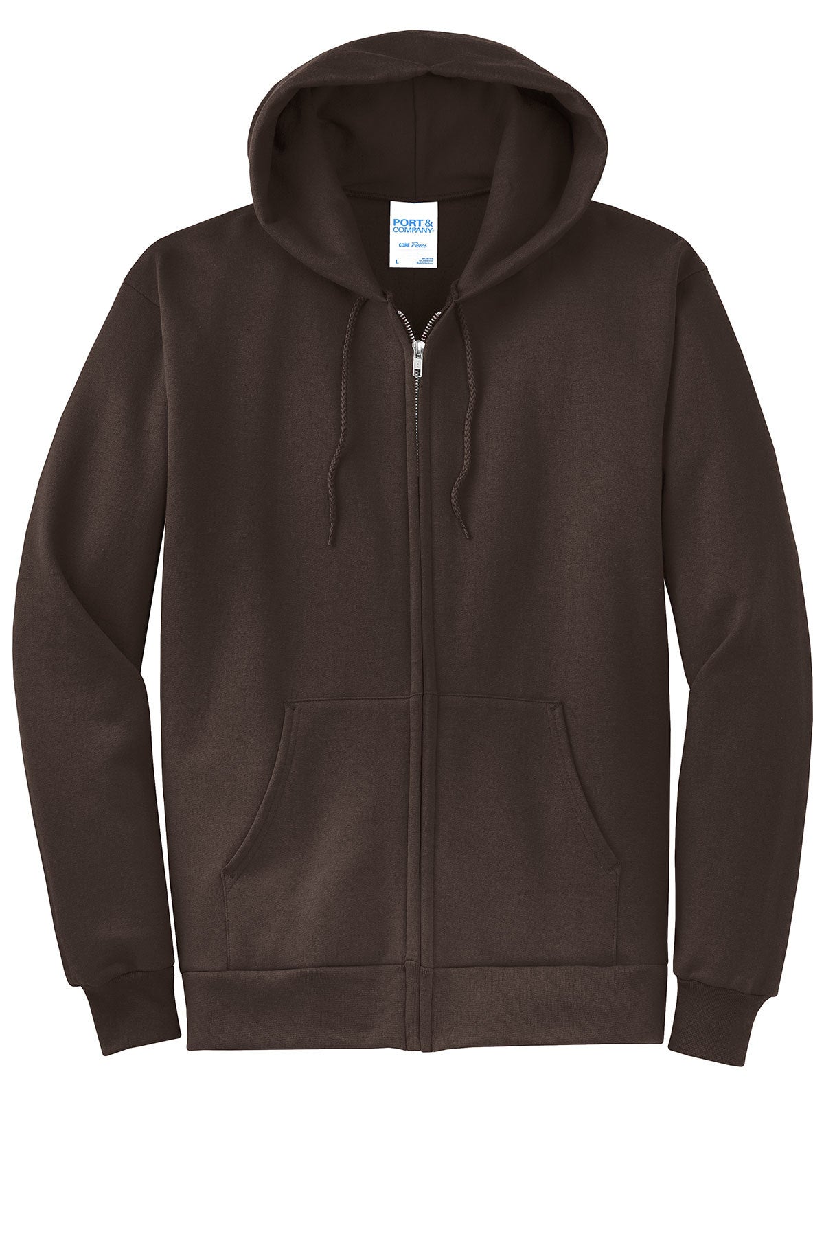 Port & Co™ Core Fleece Full-Zip Hooded Sweatshirt