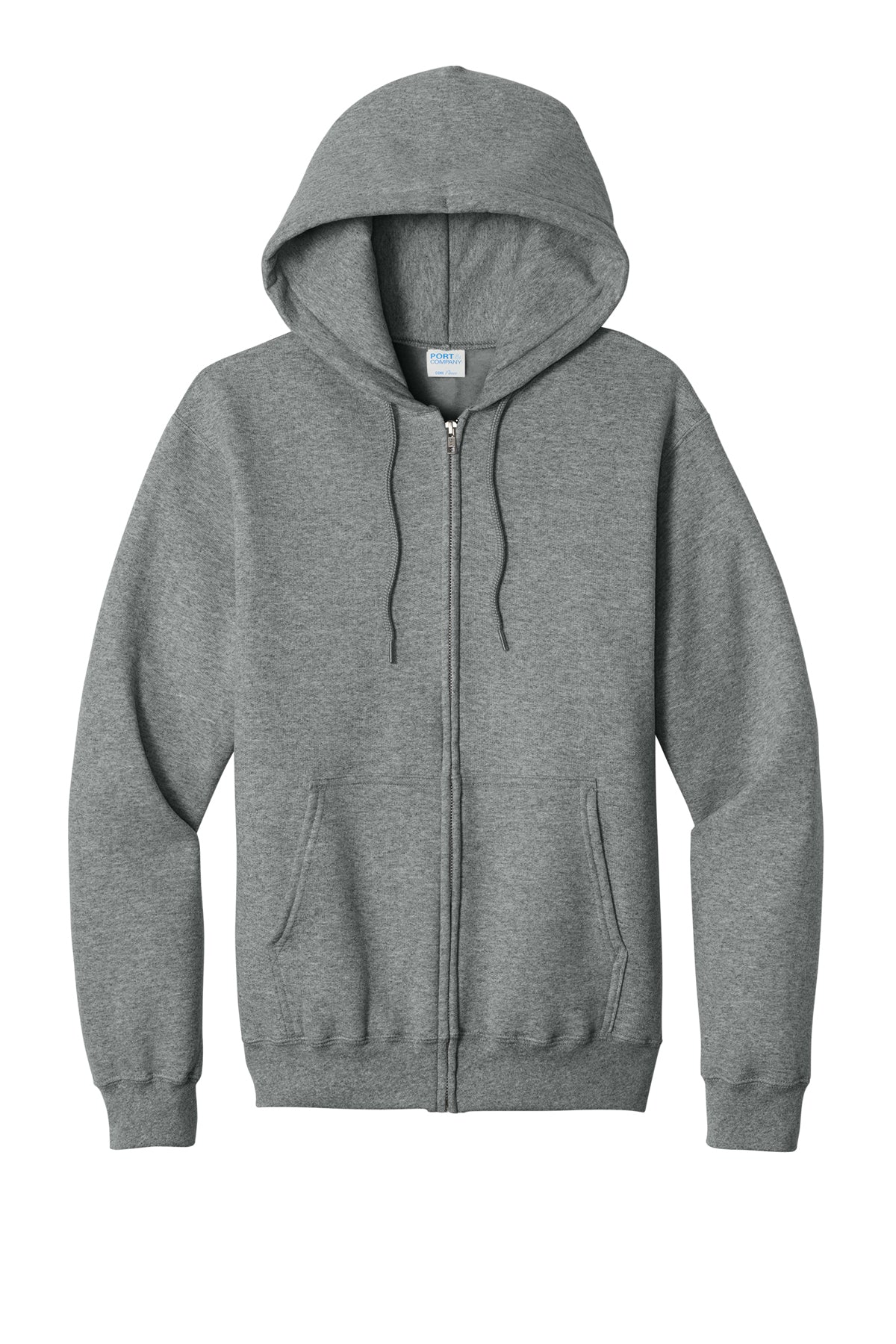 Port & Co™ Core Fleece Full-Zip Hooded Sweatshirt