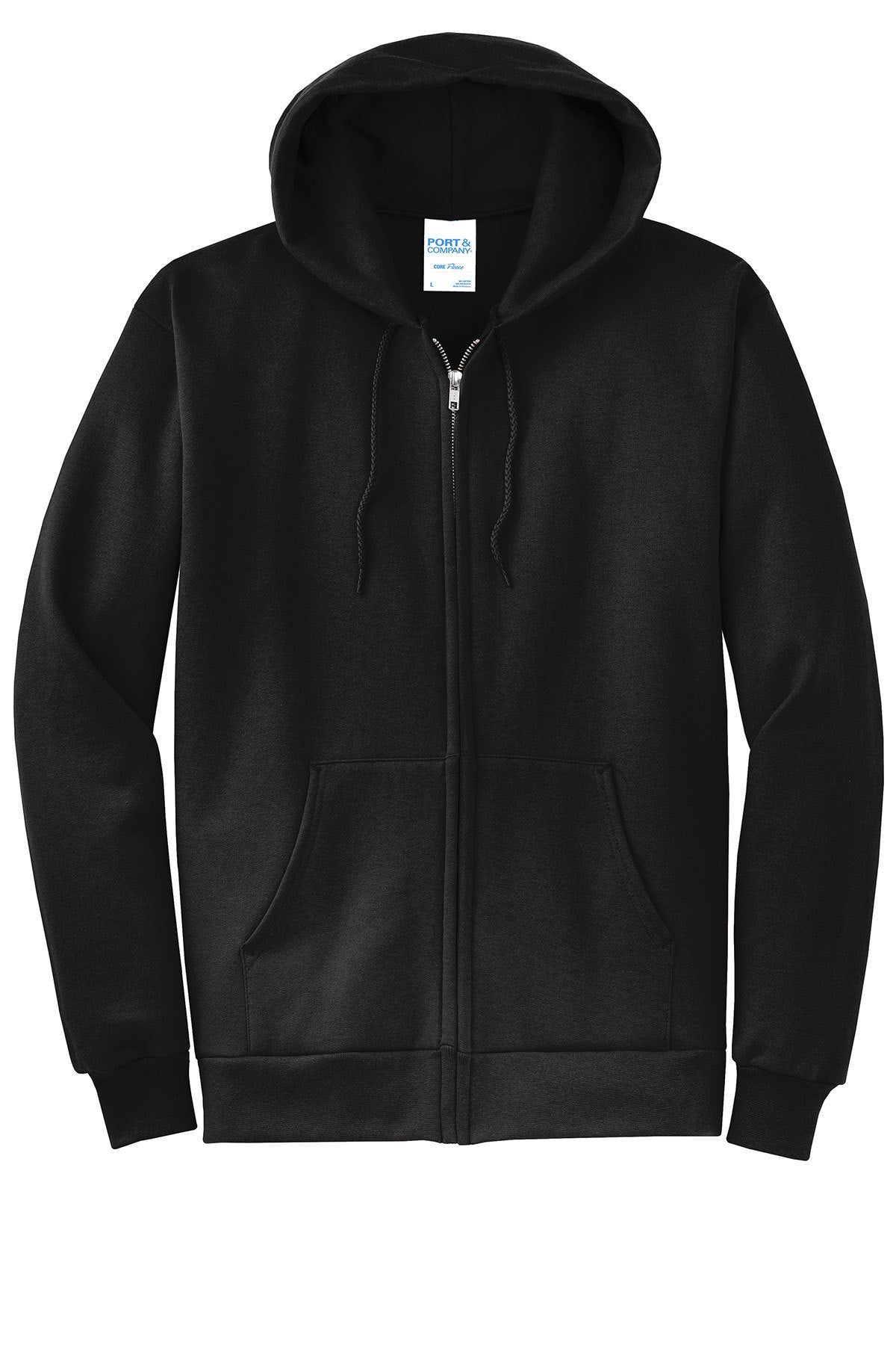 Port & Co™ Core Fleece Full-Zip Hooded Sweatshirt