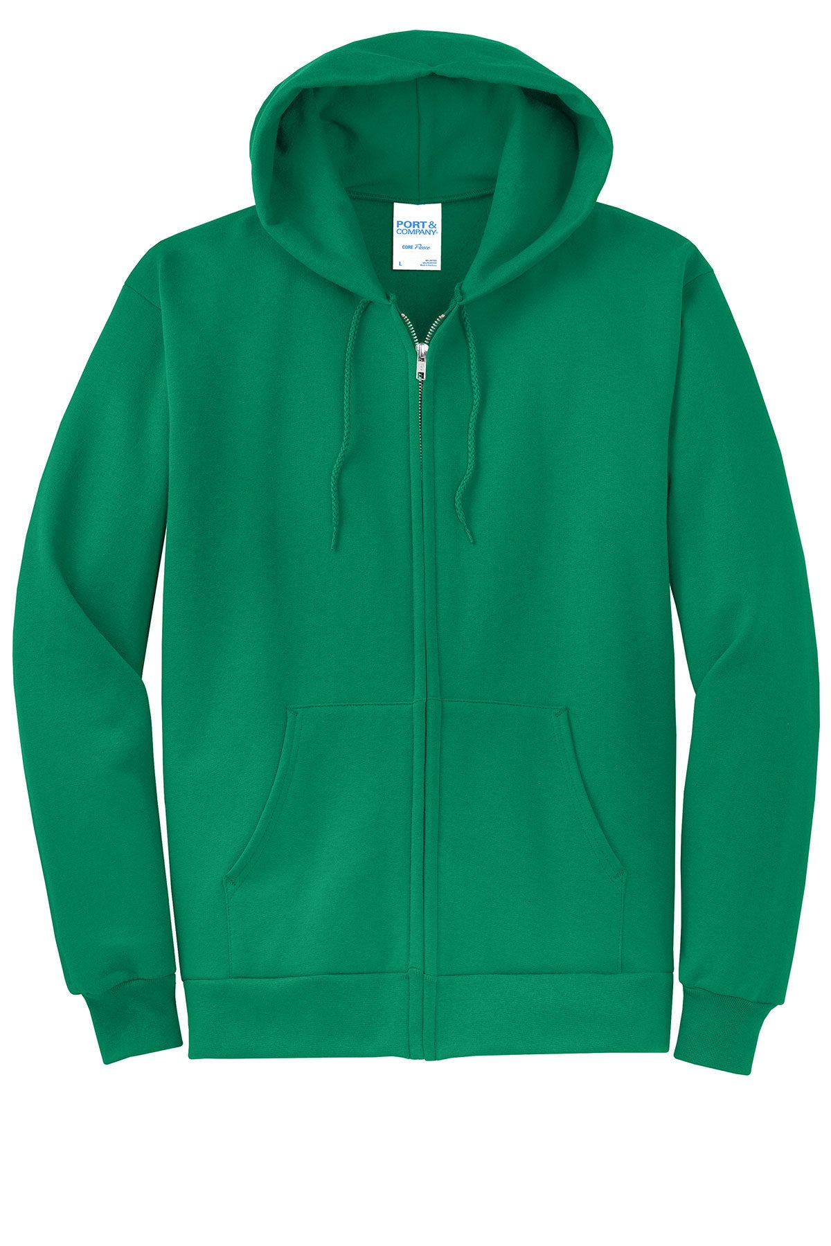 Port & Co™ Core Fleece Full-Zip Hooded Sweatshirt