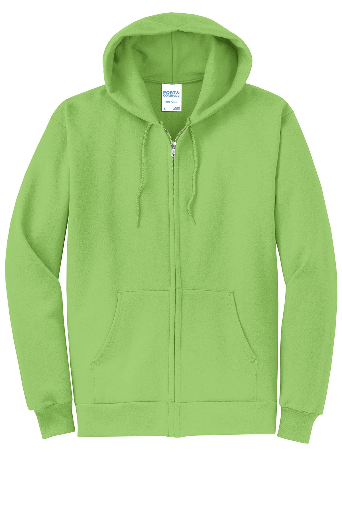 Port & Co™ Core Fleece Full-Zip Hooded Sweatshirt
