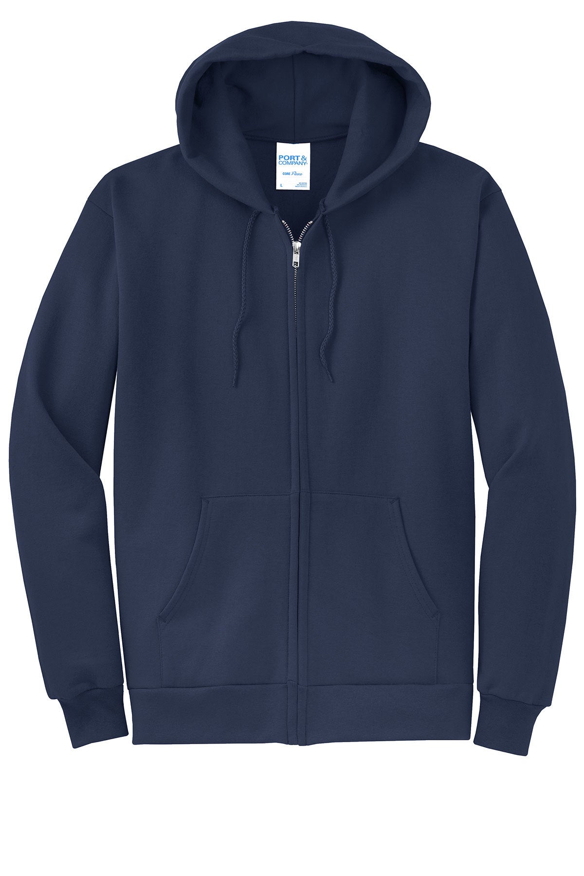 Port & Co™ Core Fleece Full-Zip Hooded Sweatshirt