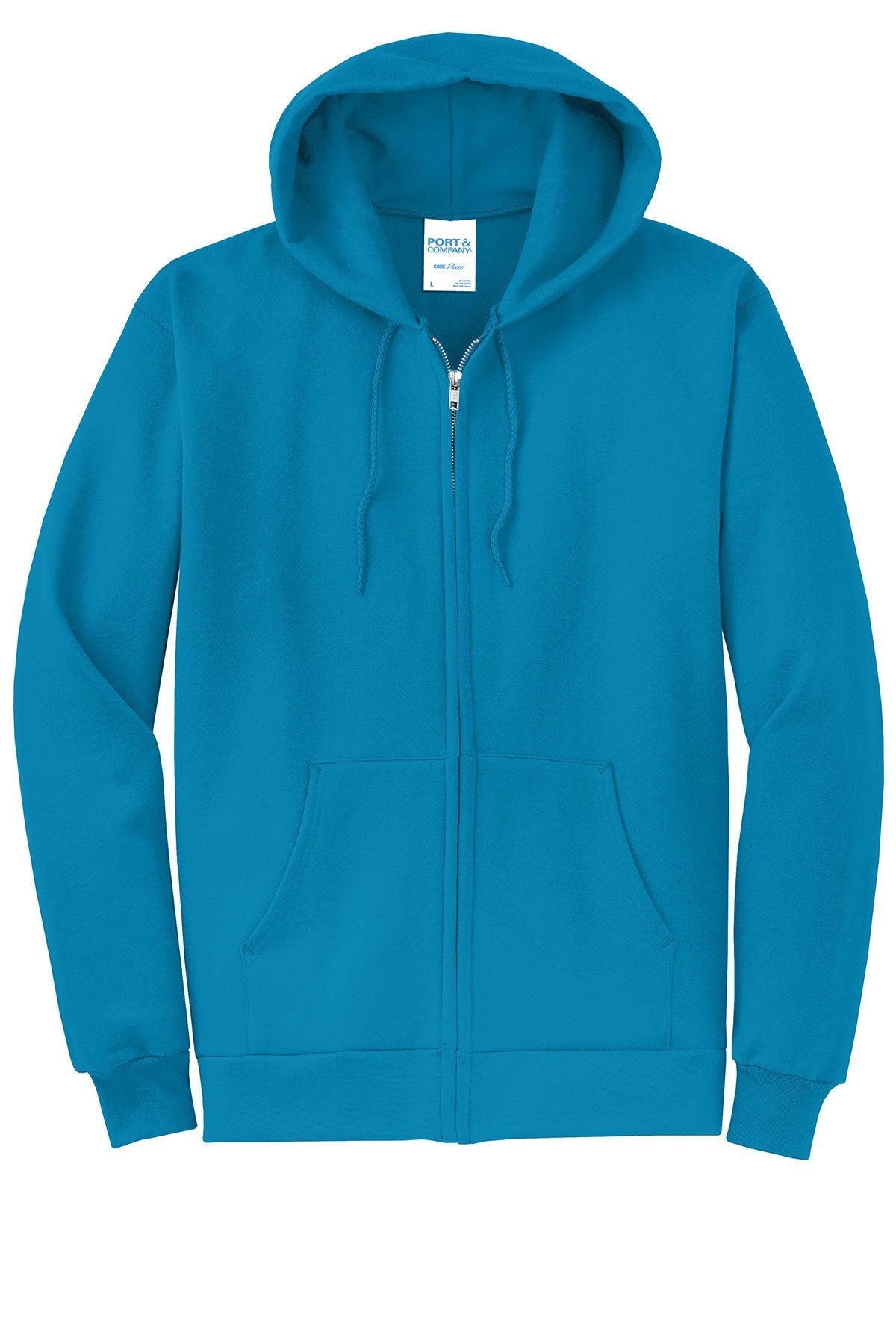 Port & Co™ Core Fleece Full-Zip Hooded Sweatshirt