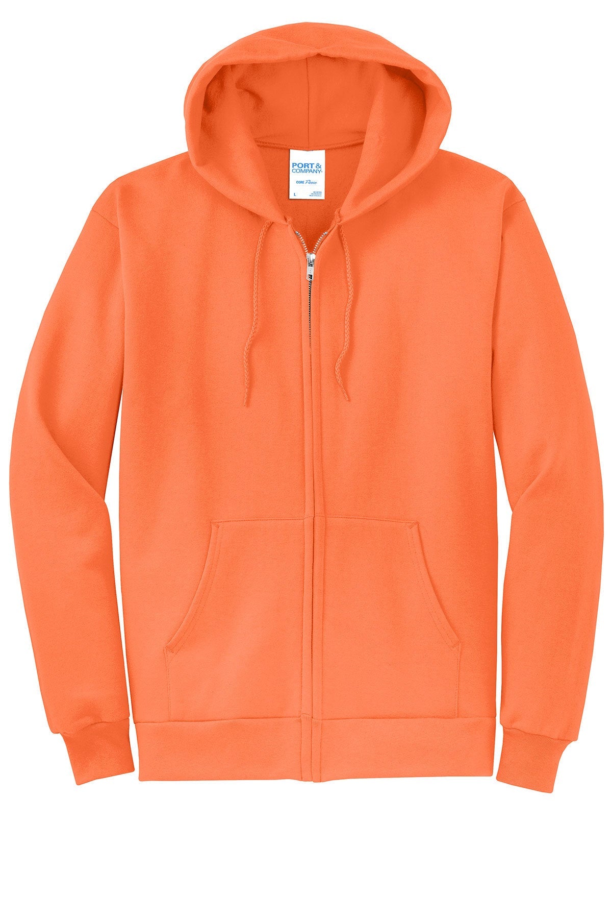 Port & Co™ Core Fleece Full-Zip Hooded Sweatshirt