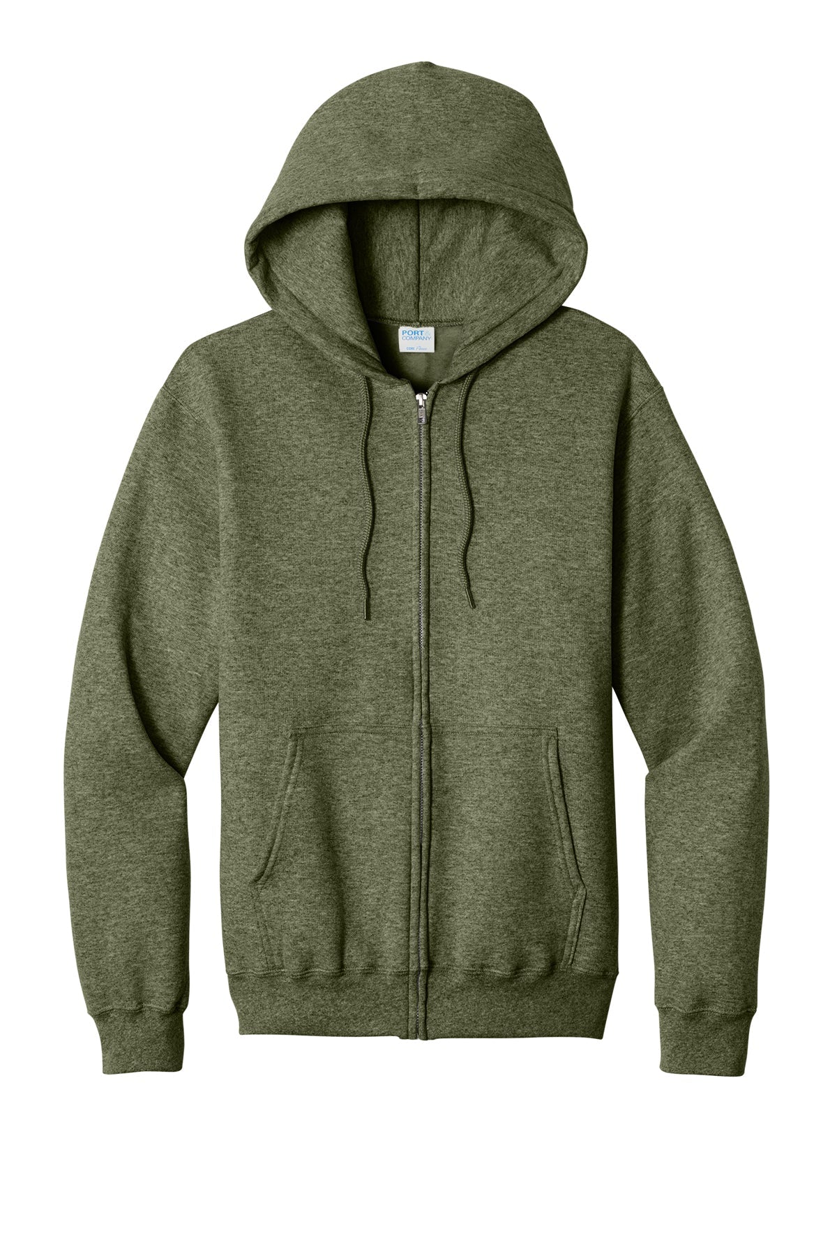 Port & Co™ Core Fleece Full-Zip Hooded Sweatshirt