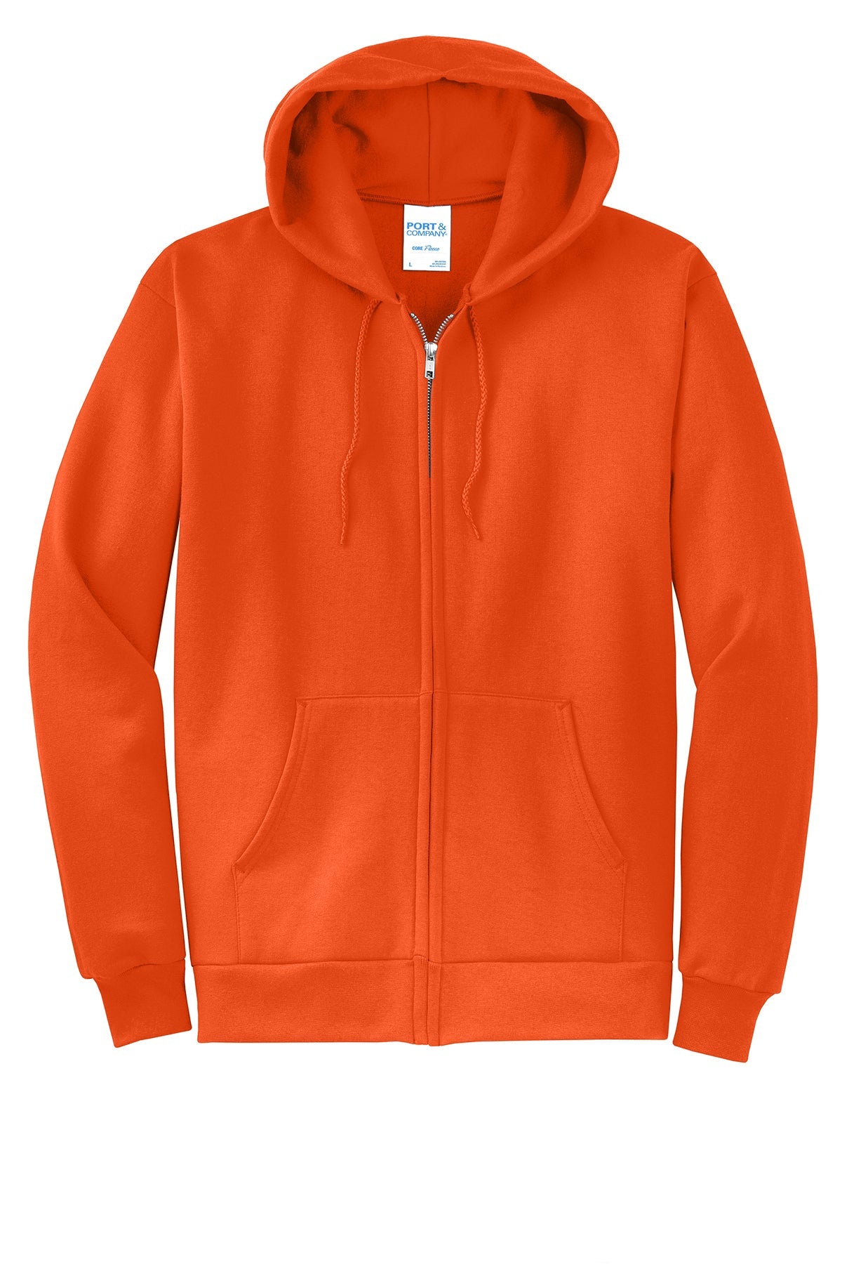 Port & Co™ Core Fleece Full-Zip Hooded Sweatshirt