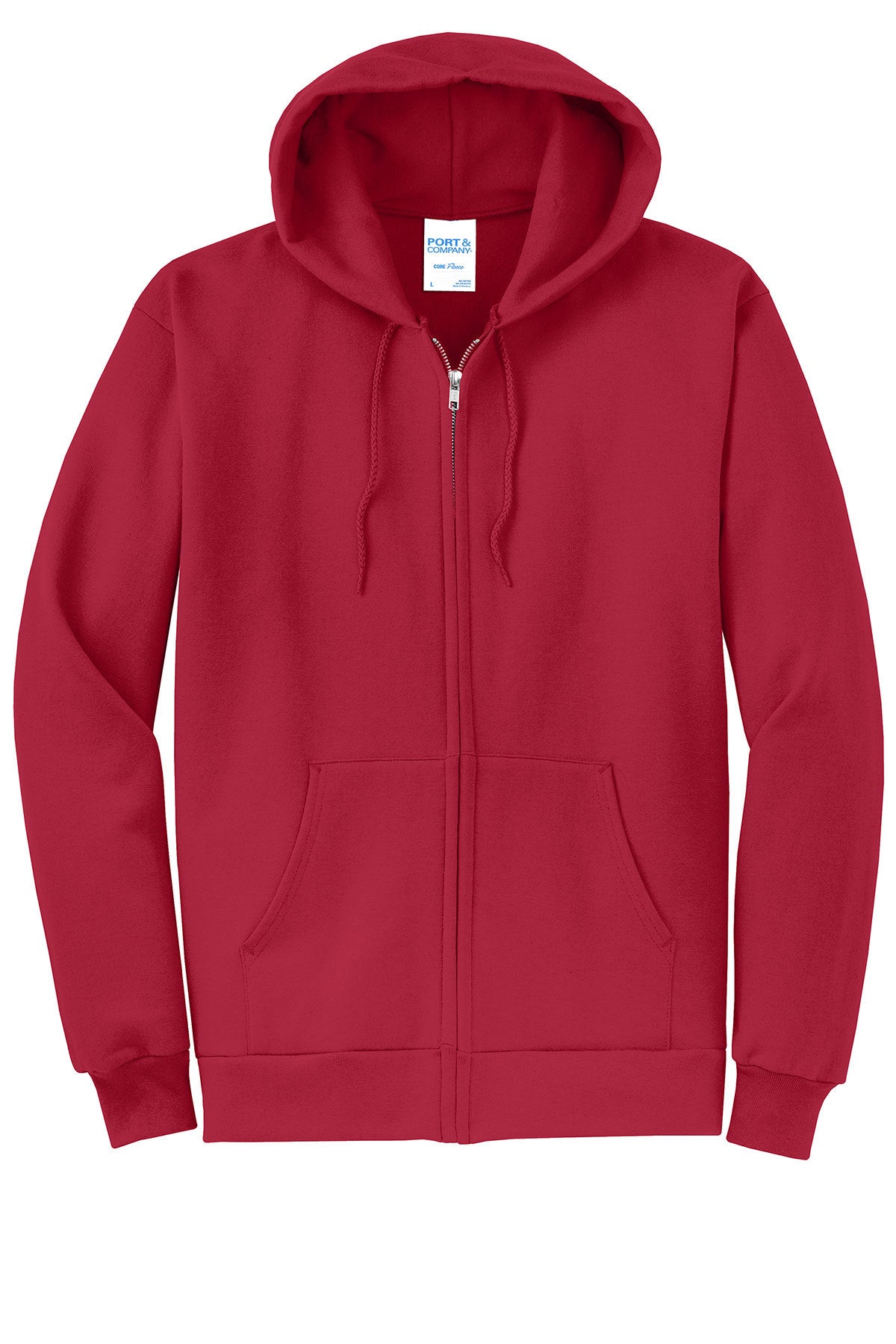 Port & Co™ Core Fleece Full-Zip Hooded Sweatshirt