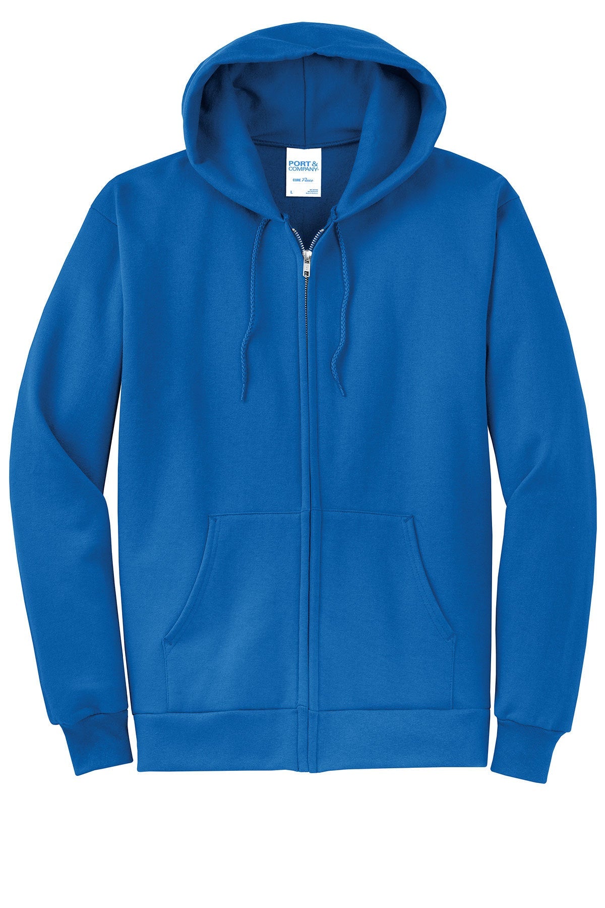 Port & Co™ Core Fleece Full-Zip Hooded Sweatshirt