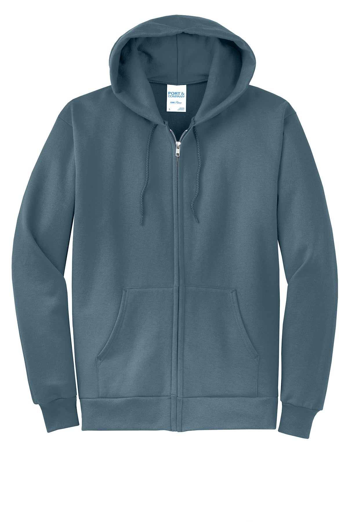 Port & Co™ Core Fleece Full-Zip Hooded Sweatshirt