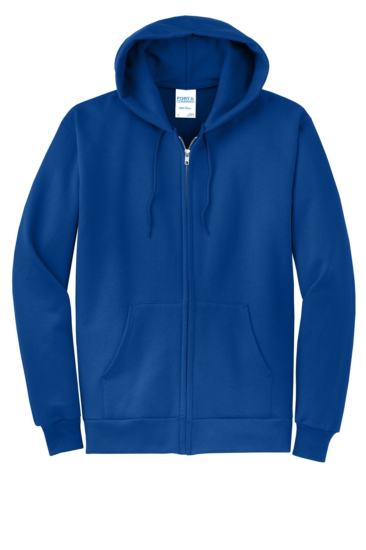 Port & Co™ Core Fleece Full-Zip Hooded Sweatshirt