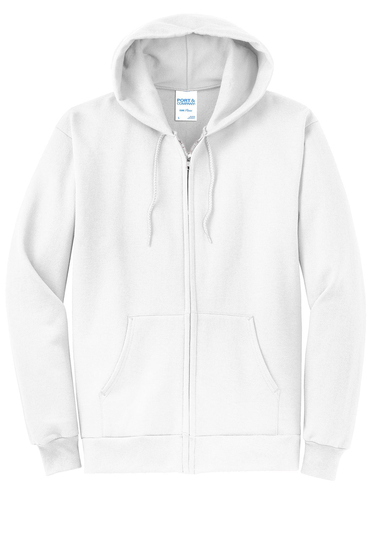 Port & Co™ Core Fleece Full-Zip Hooded Sweatshirt