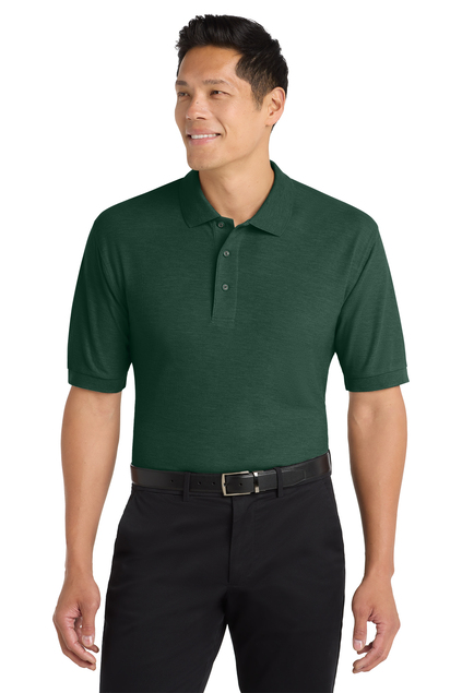 Stretch Cotton Short Sleeve Polo