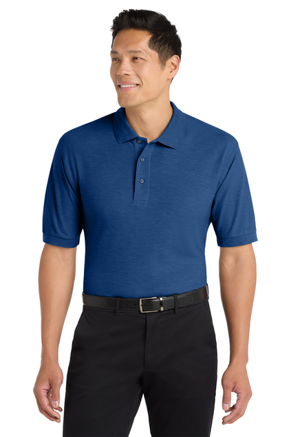 Stretch Cotton Short Sleeve Polo