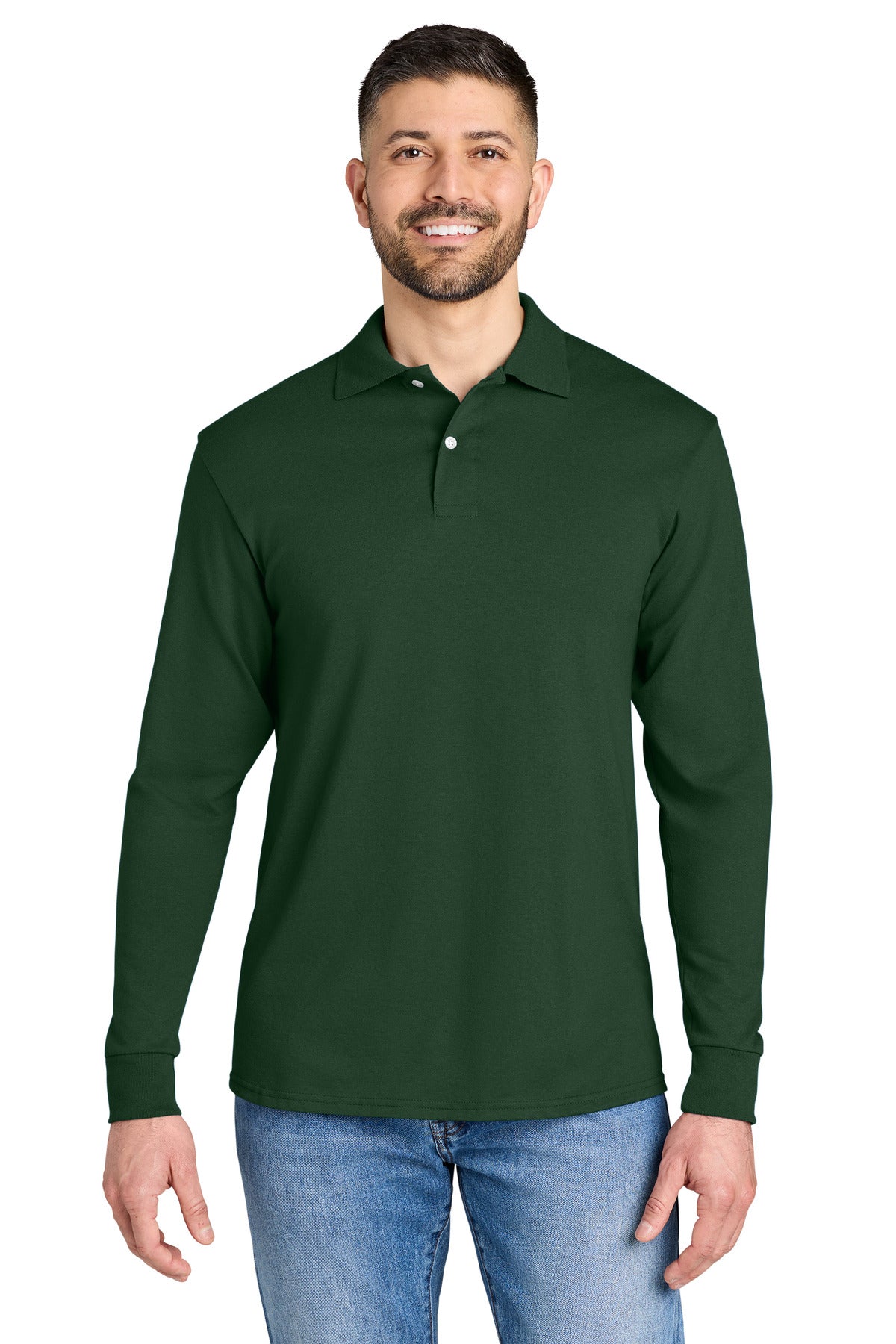 Jerzees® Dri-Power® Long Sleeve Sport Shirt 437LS
