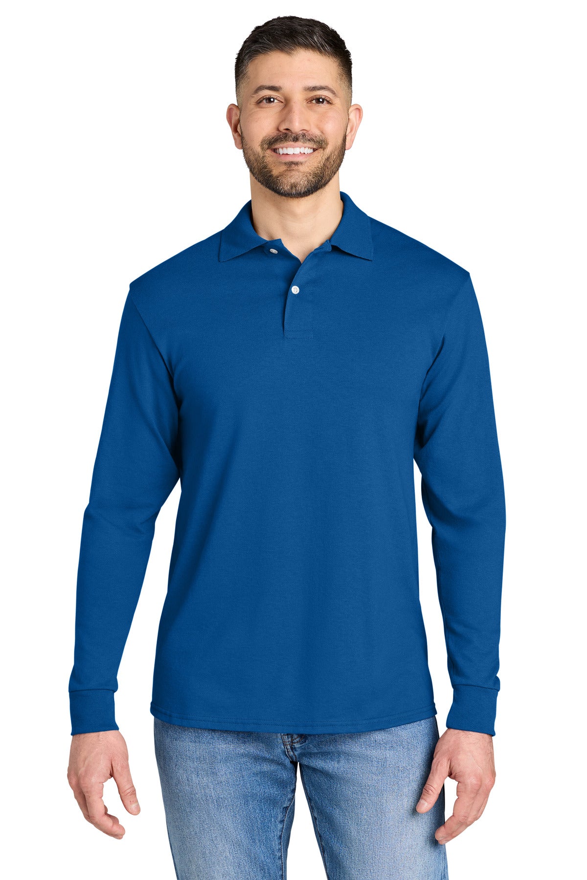 Jerzees® Dri-Power® Long Sleeve Sport Shirt 437LS