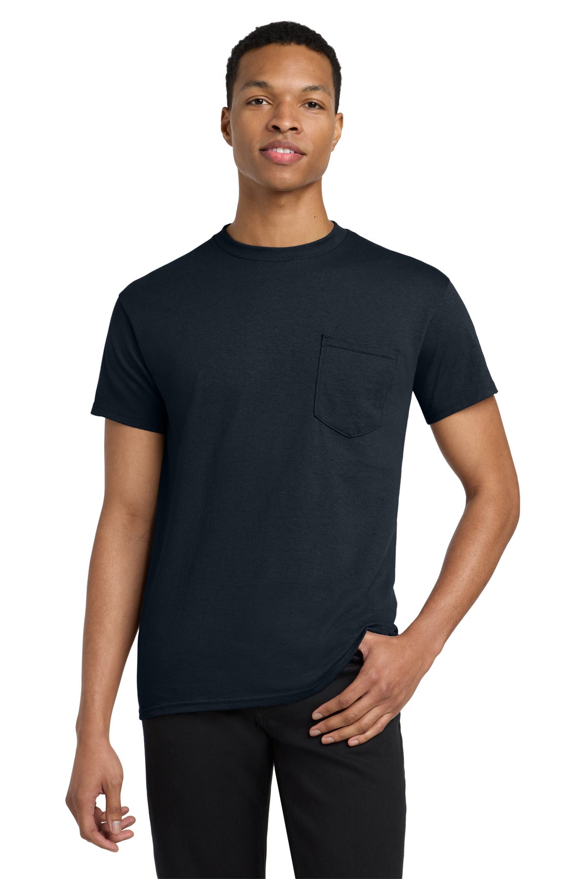 Gildan ® Heavy Cotton ™ 100% Cotton Pocket T-Shirt. 5300