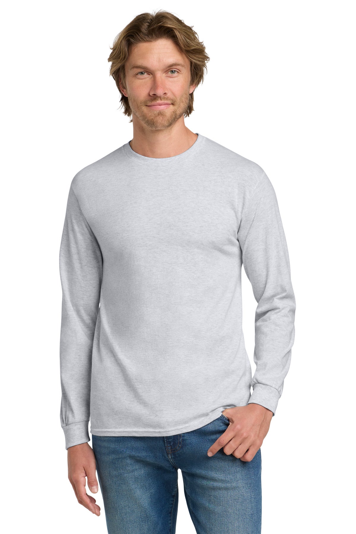 Gildan® - Heavy Cotton™ 100% Cotton Long Sleeve T-Shirt.  5400