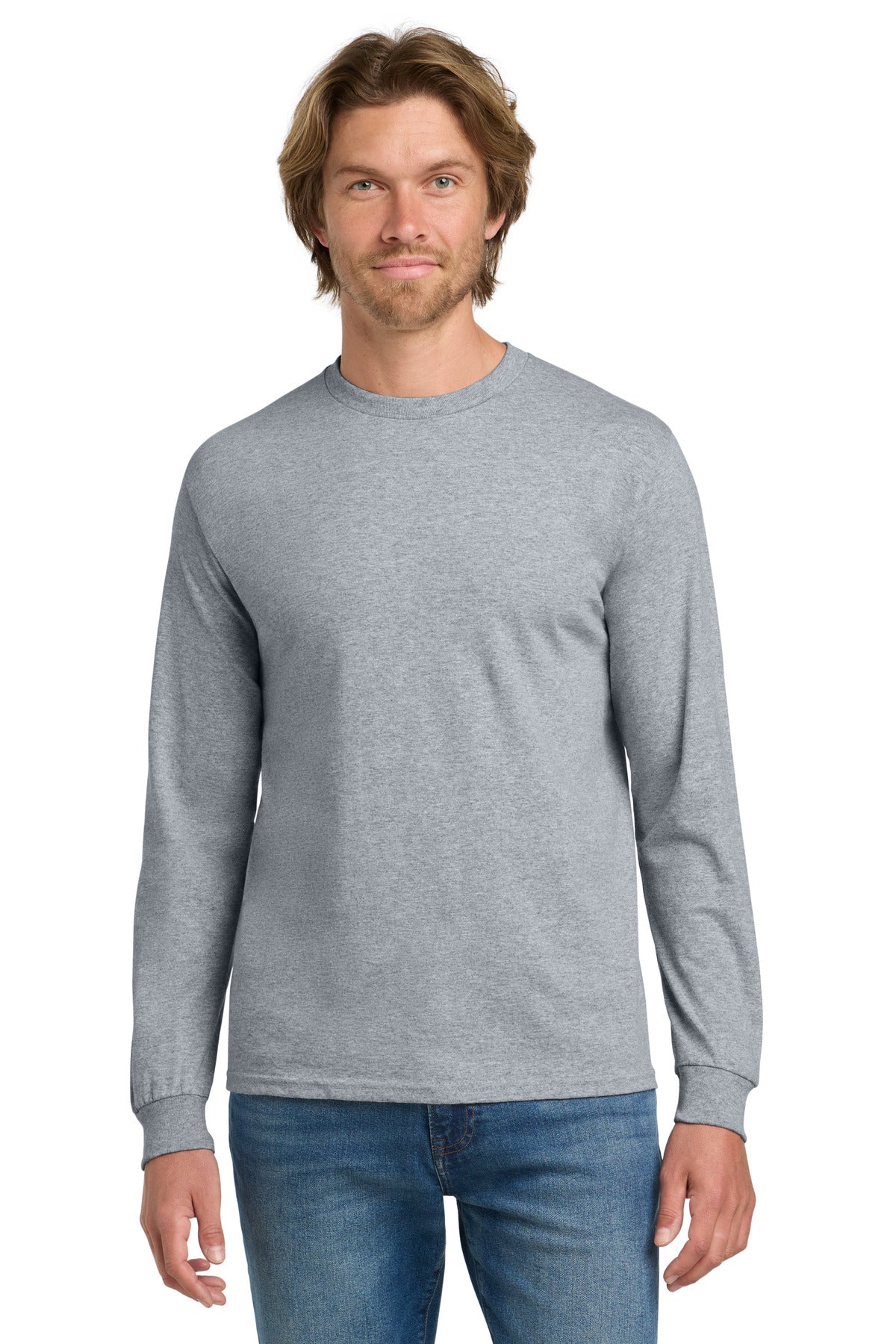 Gildan® - Heavy Cotton™ 100% Cotton Long Sleeve T-Shirt.  5400